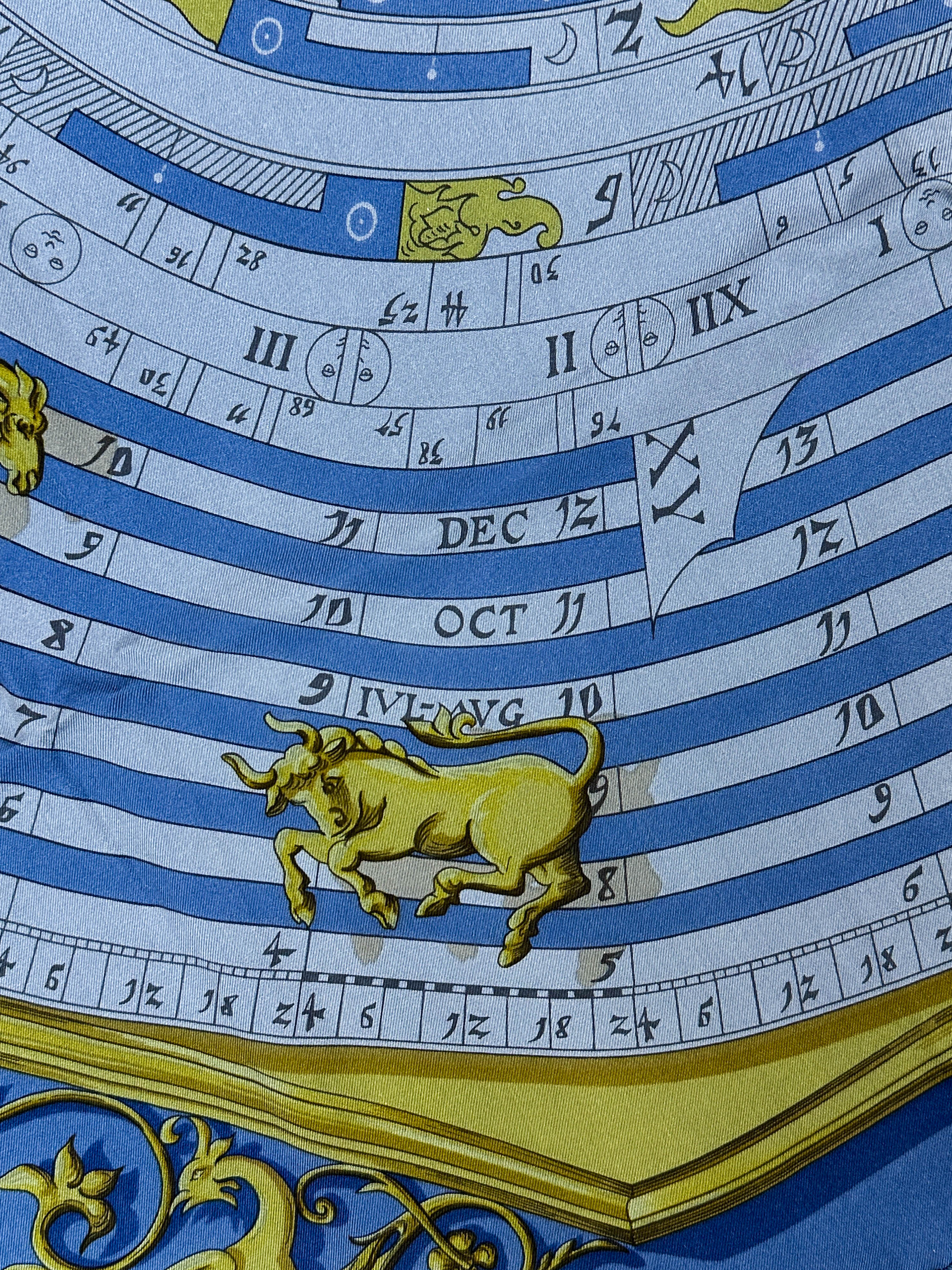 Hermès Astrologie Dip-Dye 90