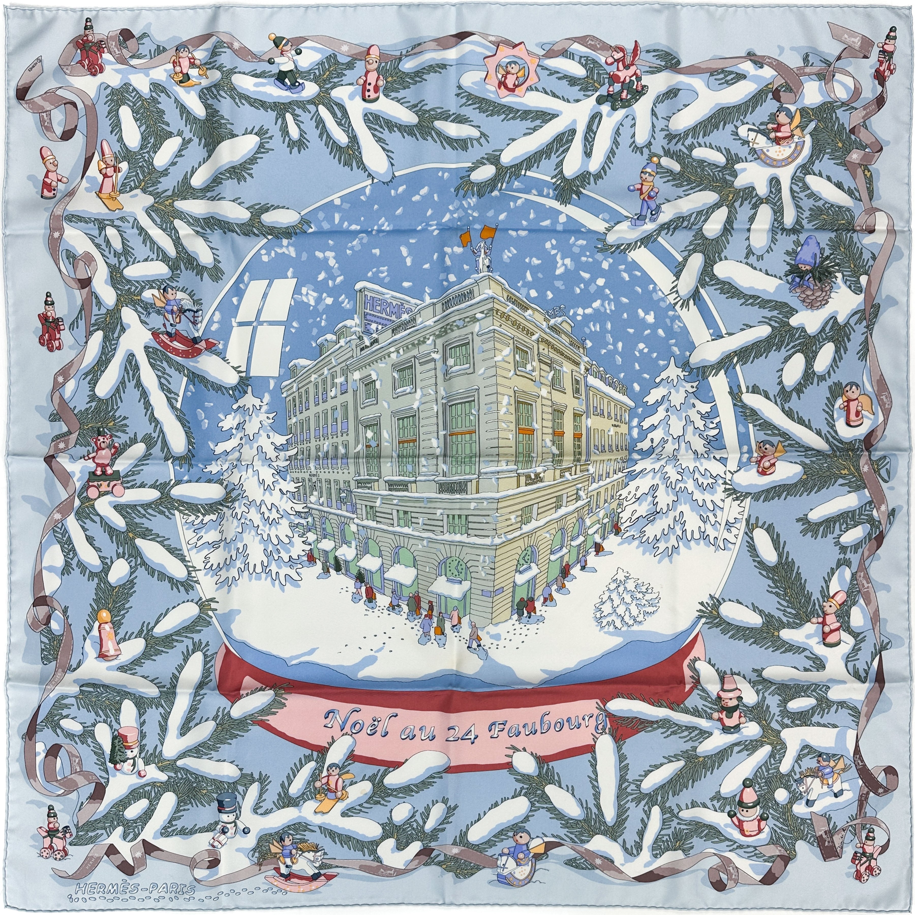 Hermès Noël au 24 Faubourg 90