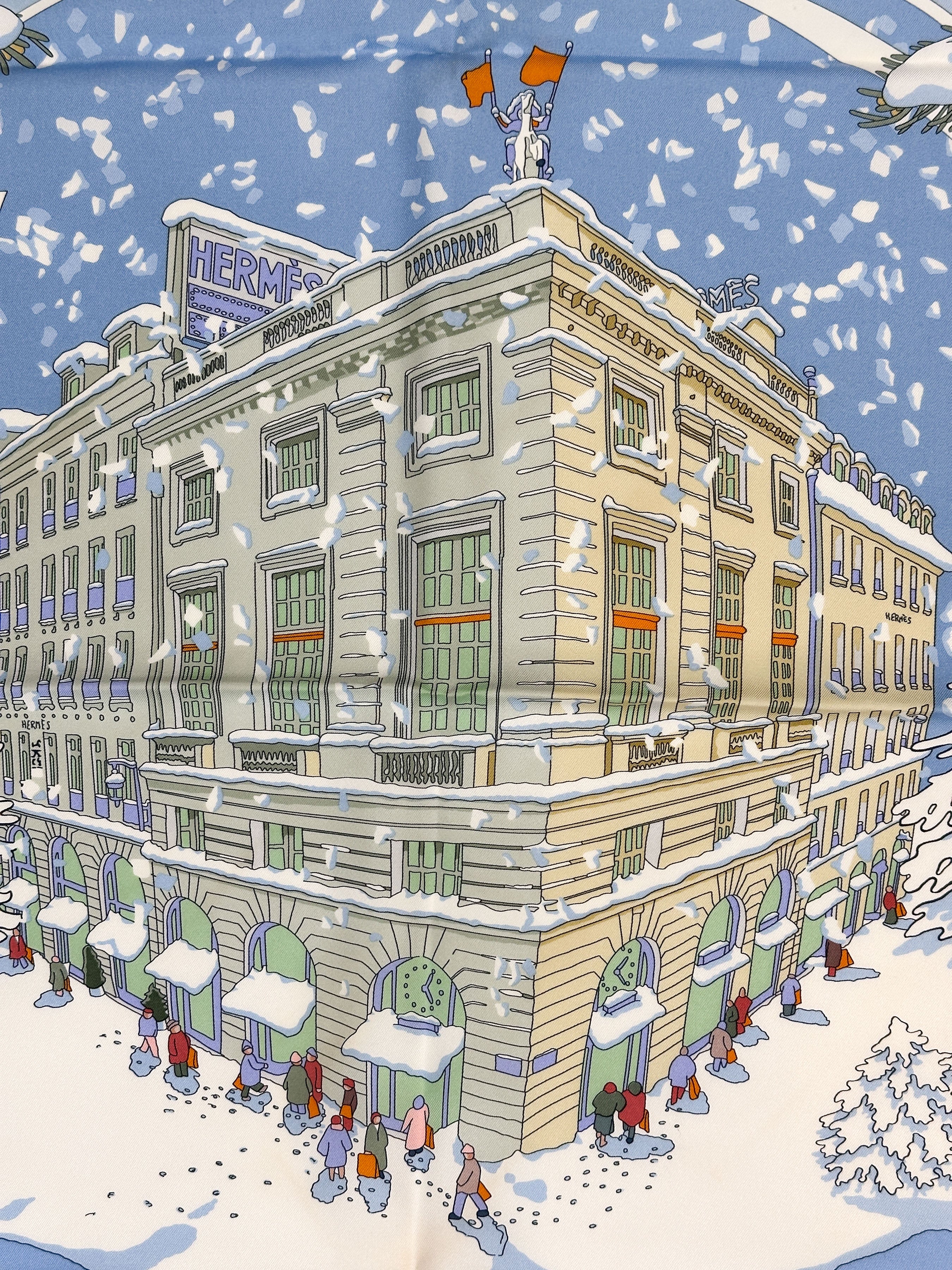Hermès Noël au 24 Faubourg 90