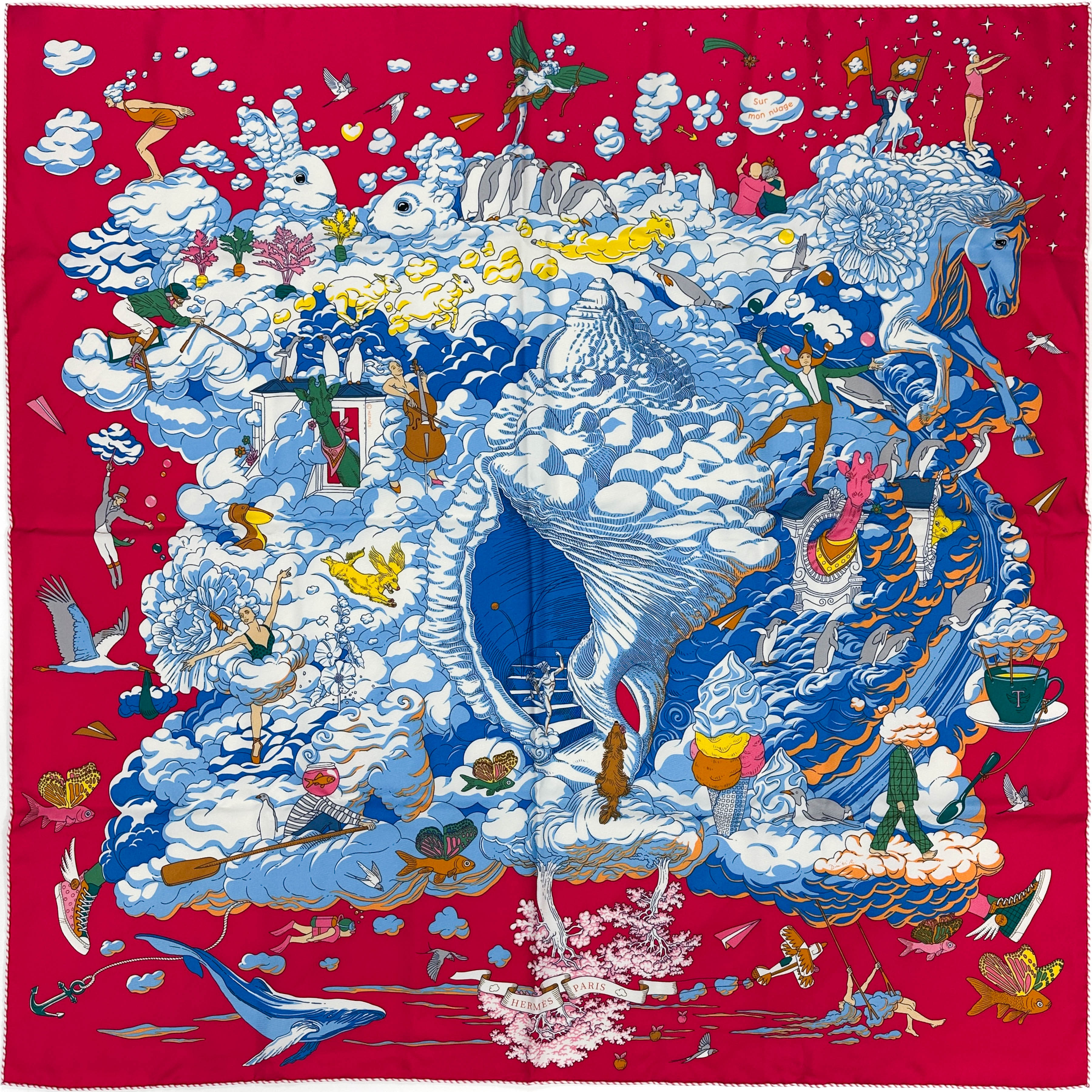 Hermès Sur Mon Nuage 90