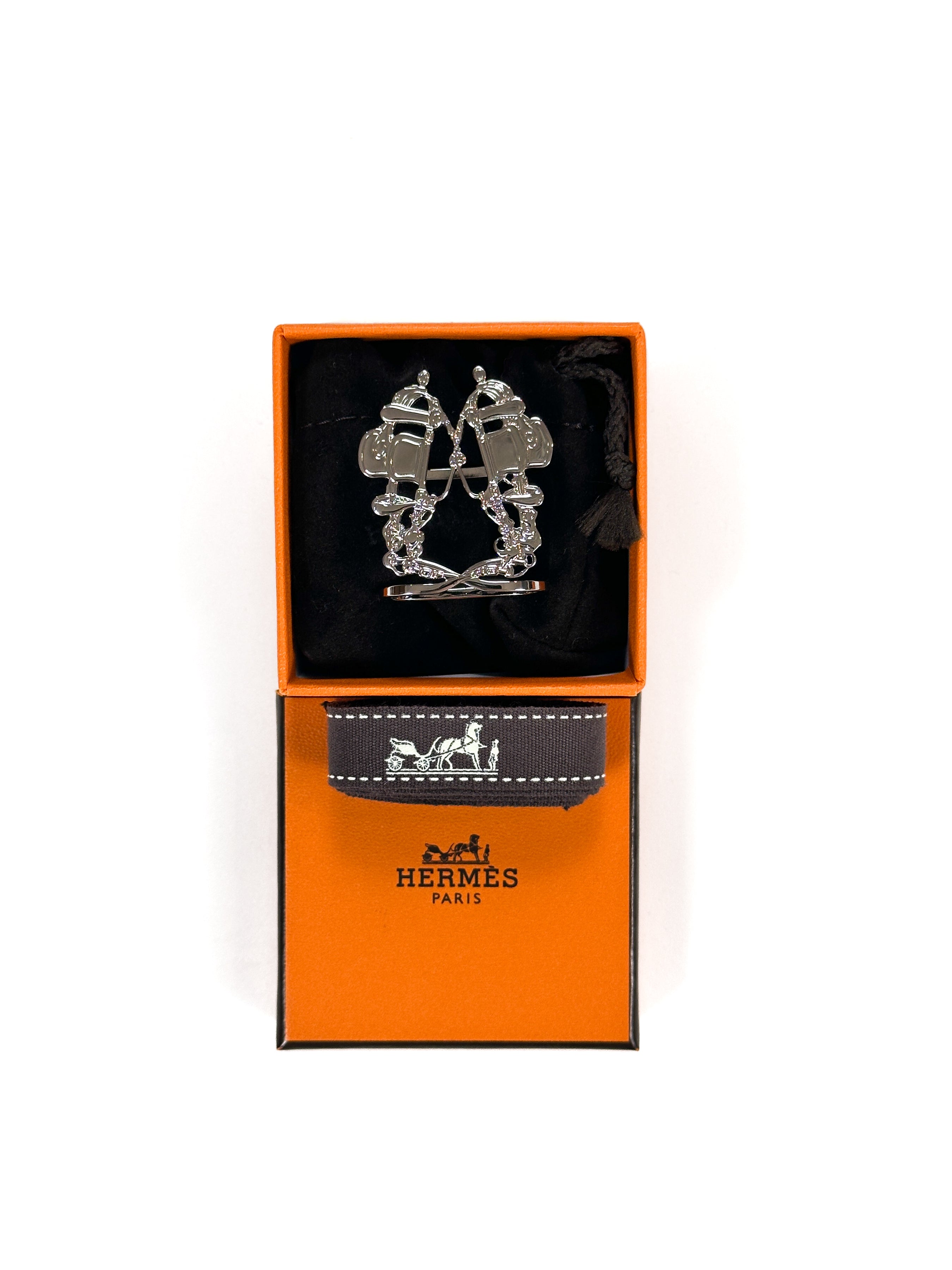 Hermès Brides de Gala Scarf Ring