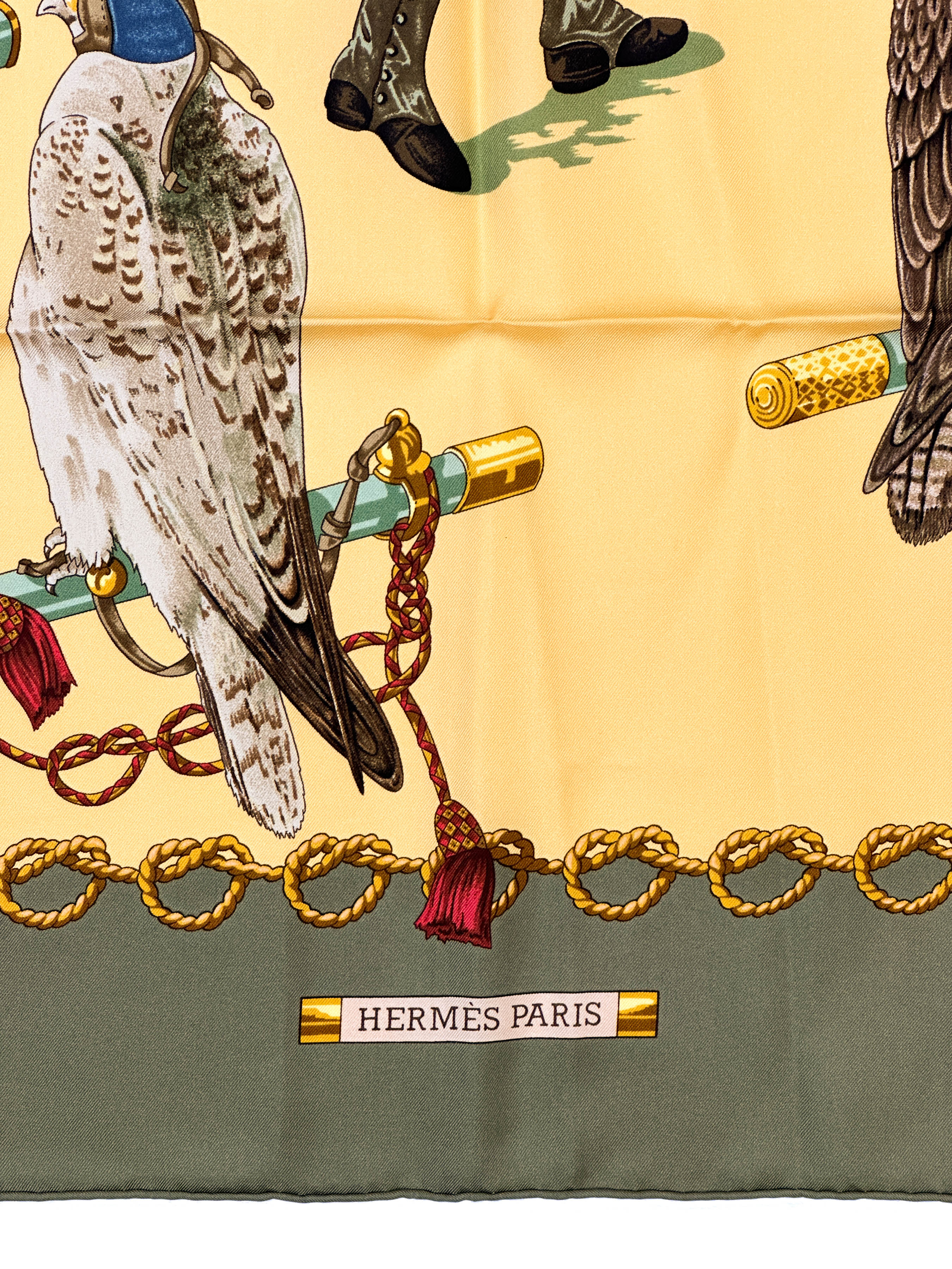 Hermès Les Oiseaux du Roy 90
