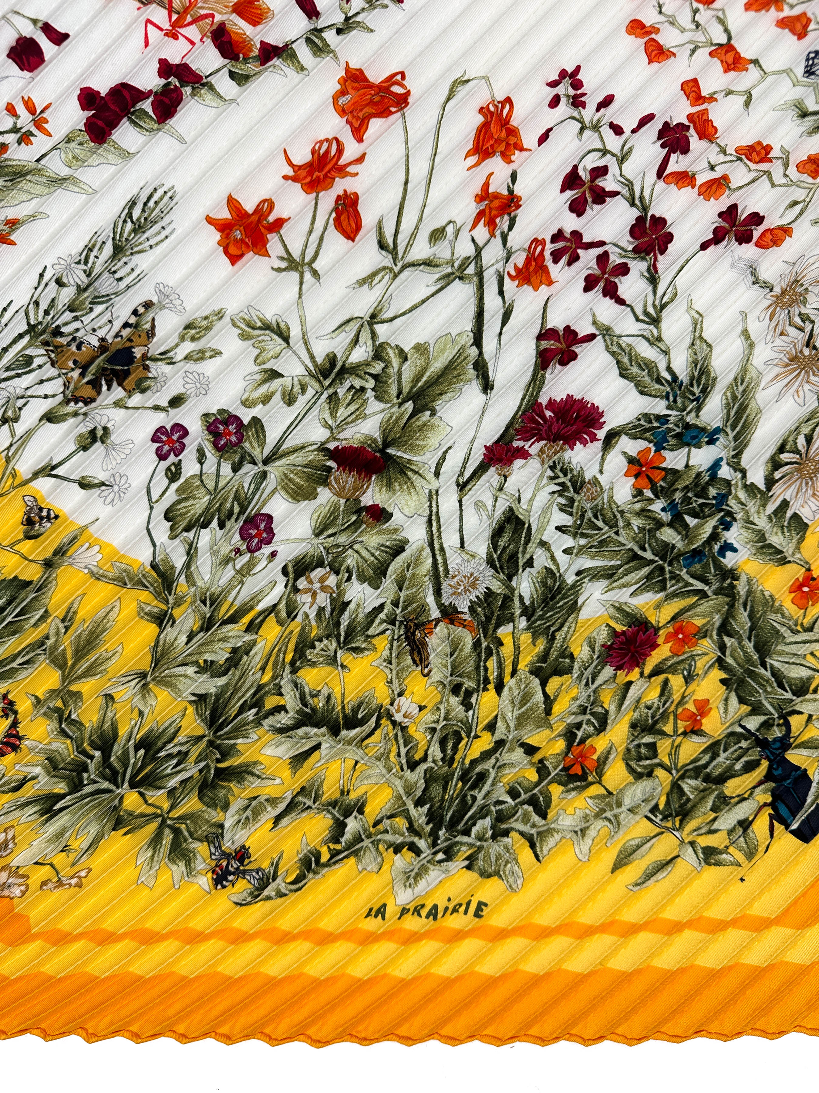 Hermès La Prairie Plissé 90