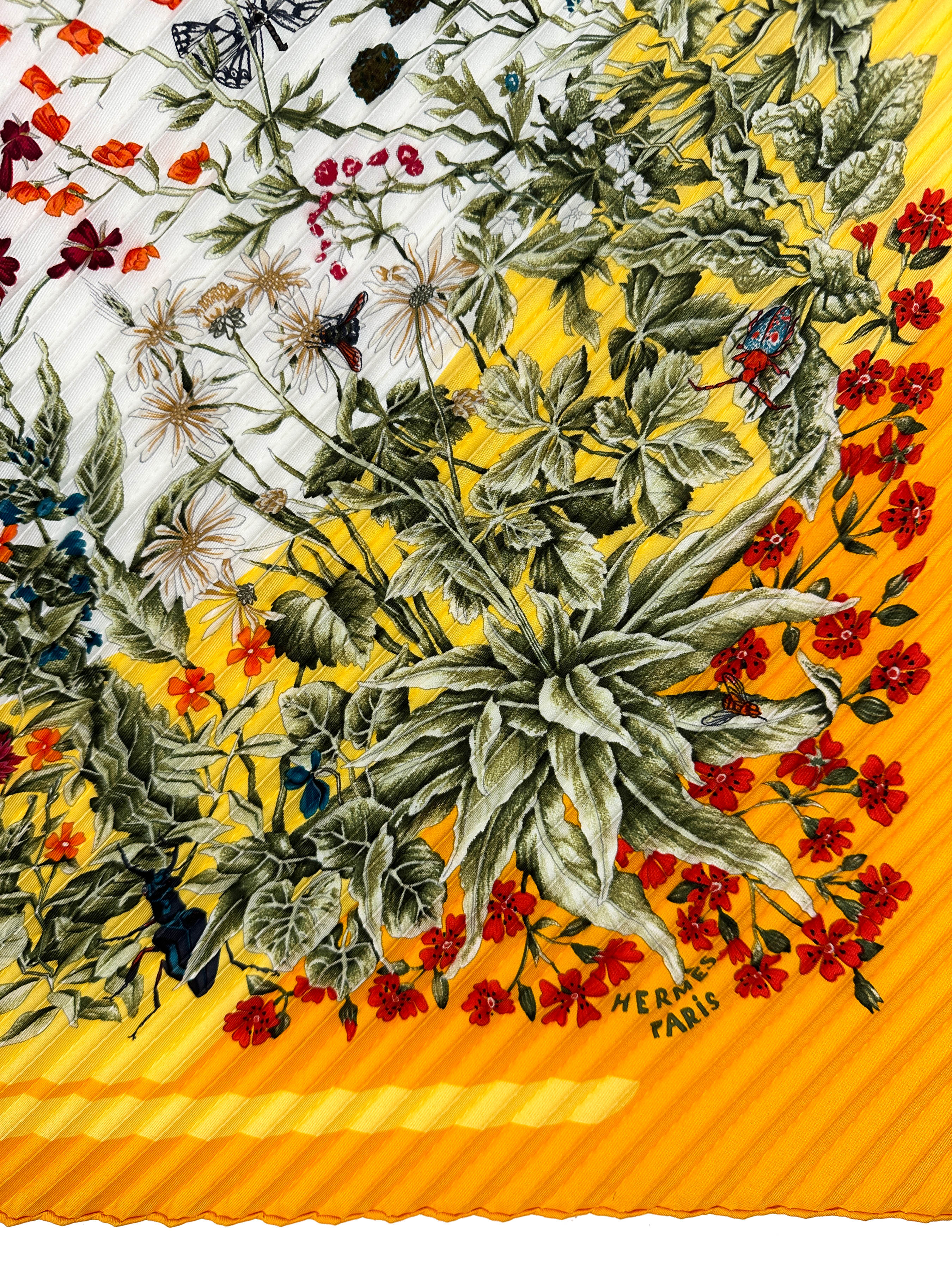 Hermès La Prairie Plissé 90