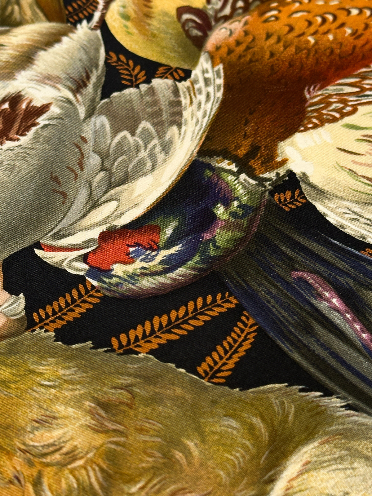 Hermès Gibiers Silk 90