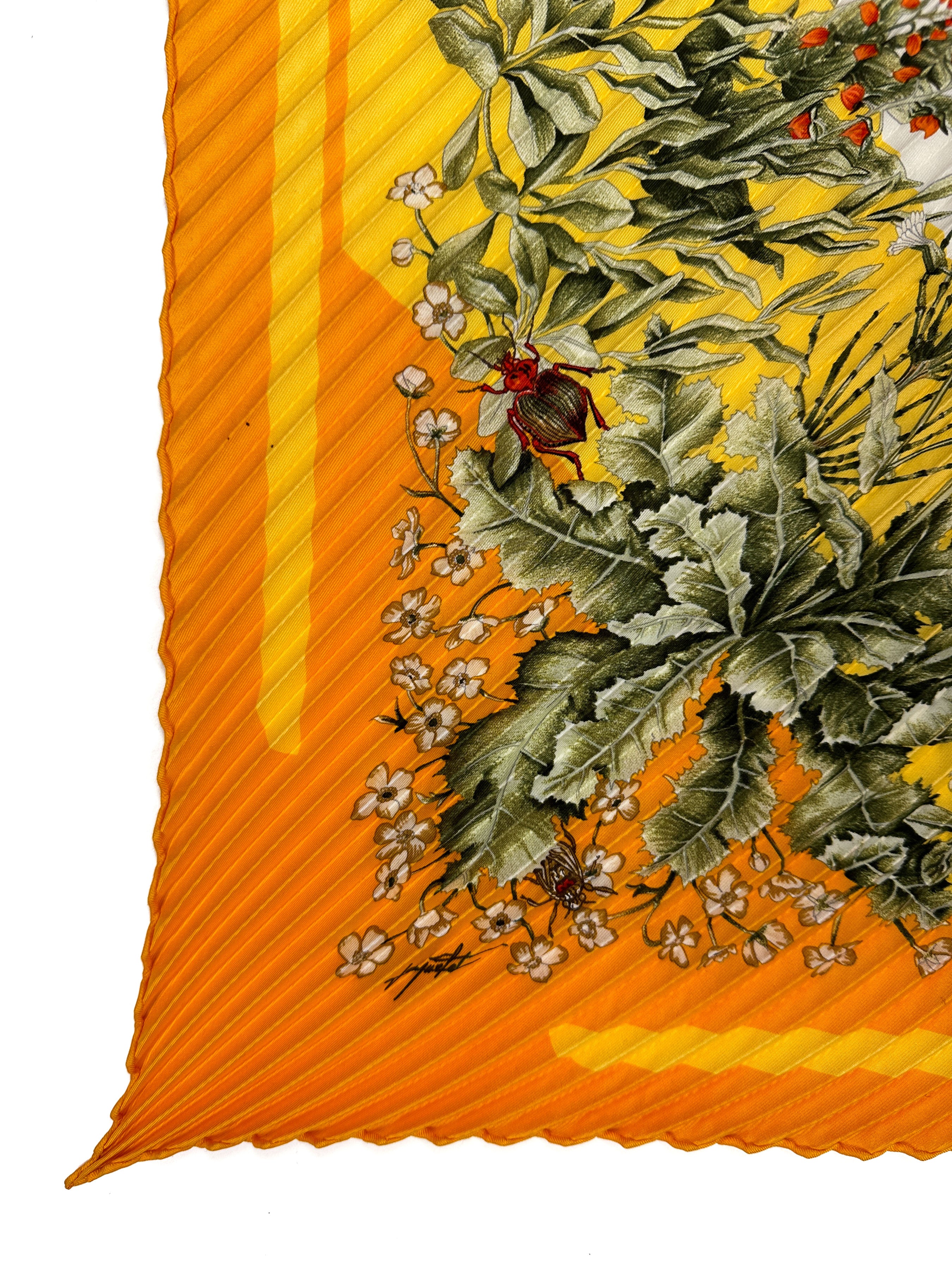 Hermès La Prairie Plissé 90