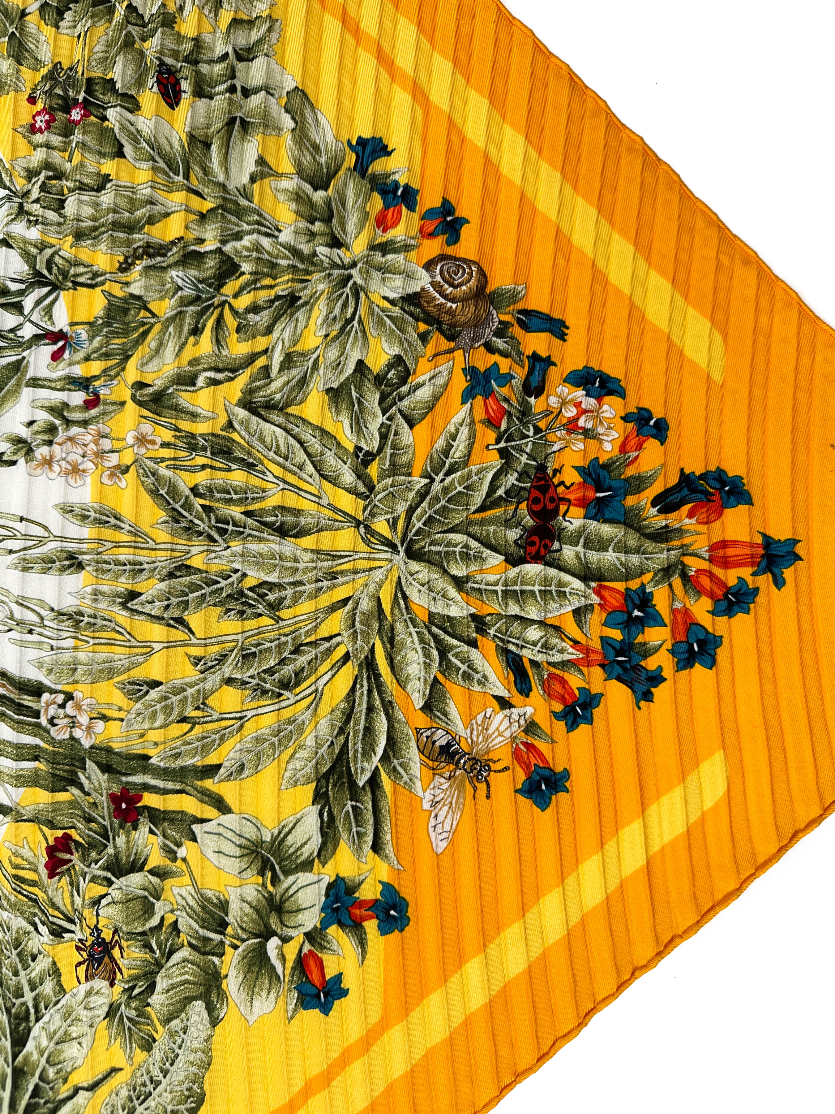 Hermès La Prairie Plissé 90