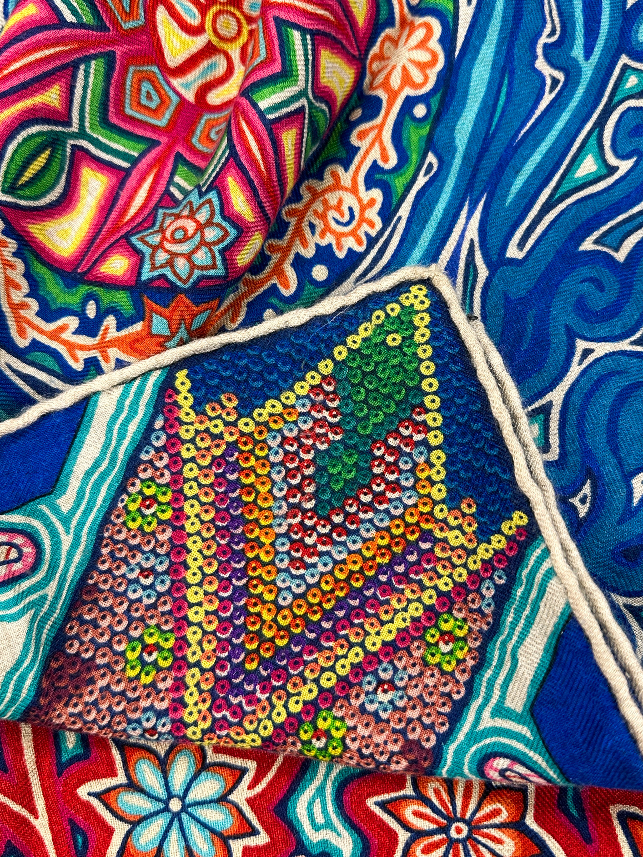 Hermès L'Arbre du Vent Cashmere Silk 140