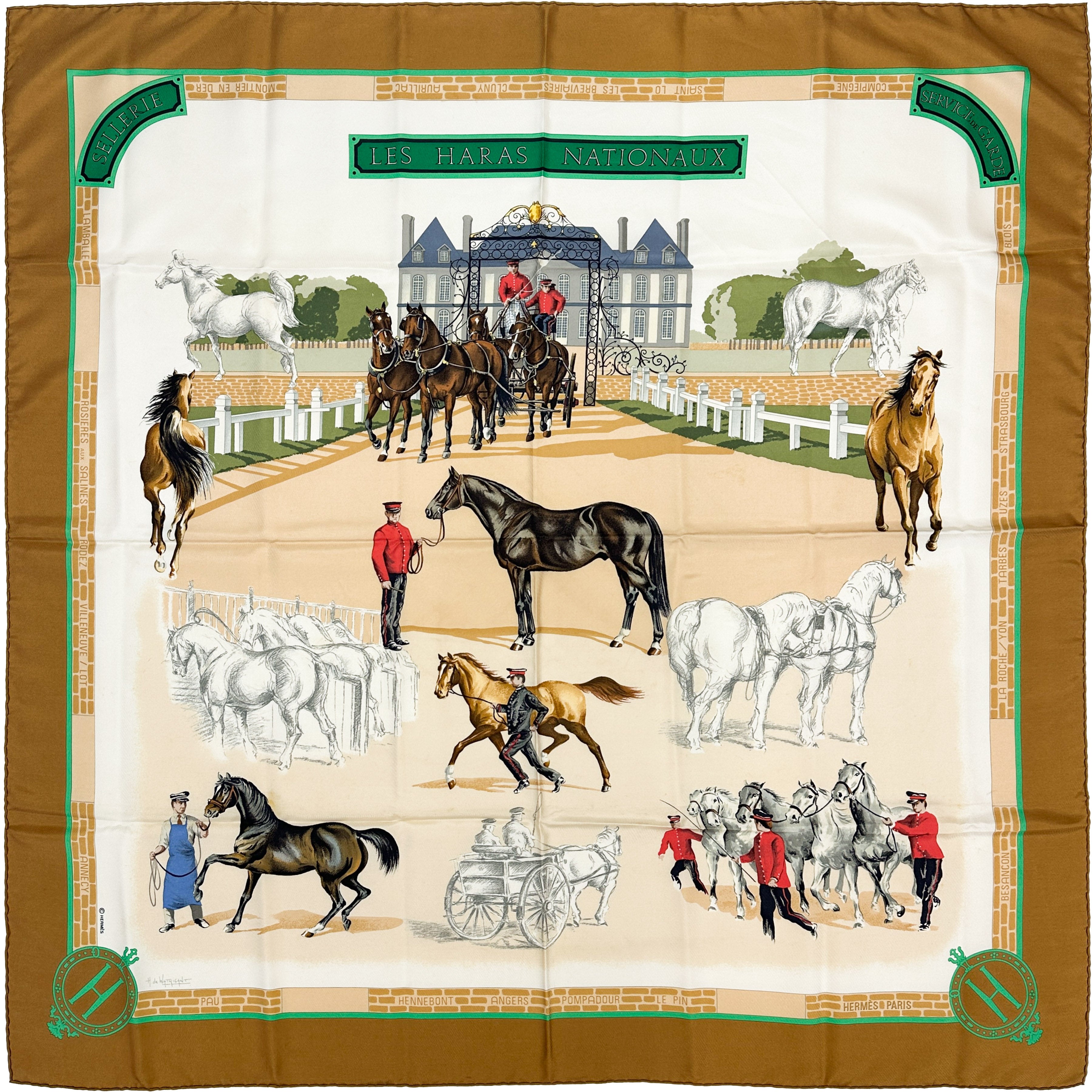 Hermès Les Haras Nationaux 90
