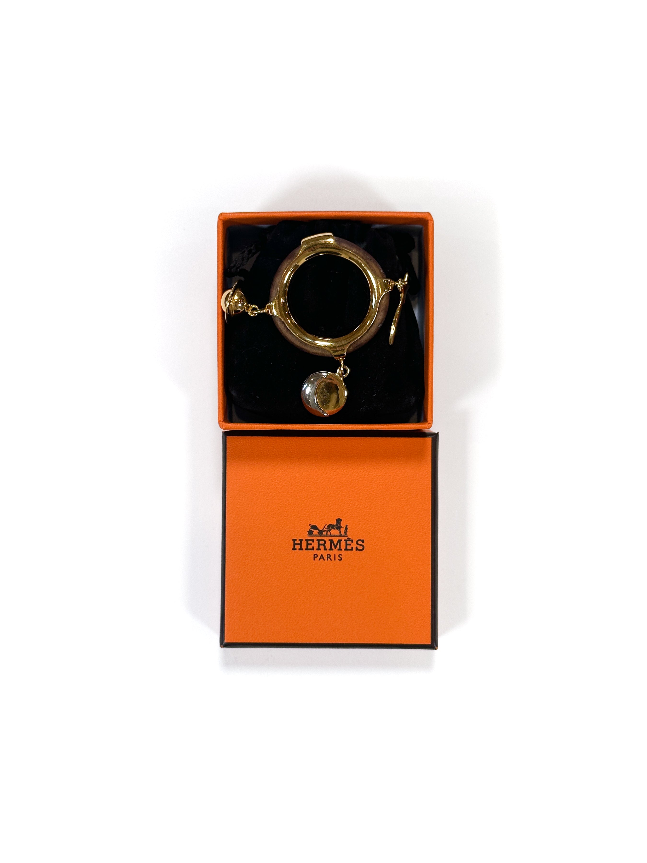 Hermès Charms Scarf Ring
