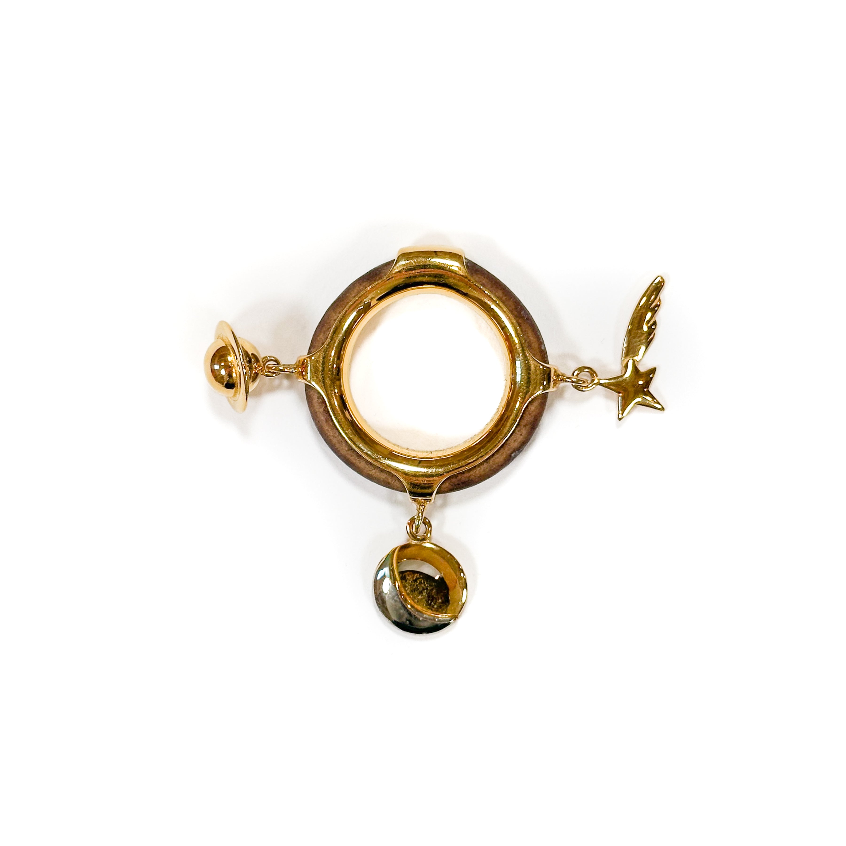 Hermès Charms Scarf Ring