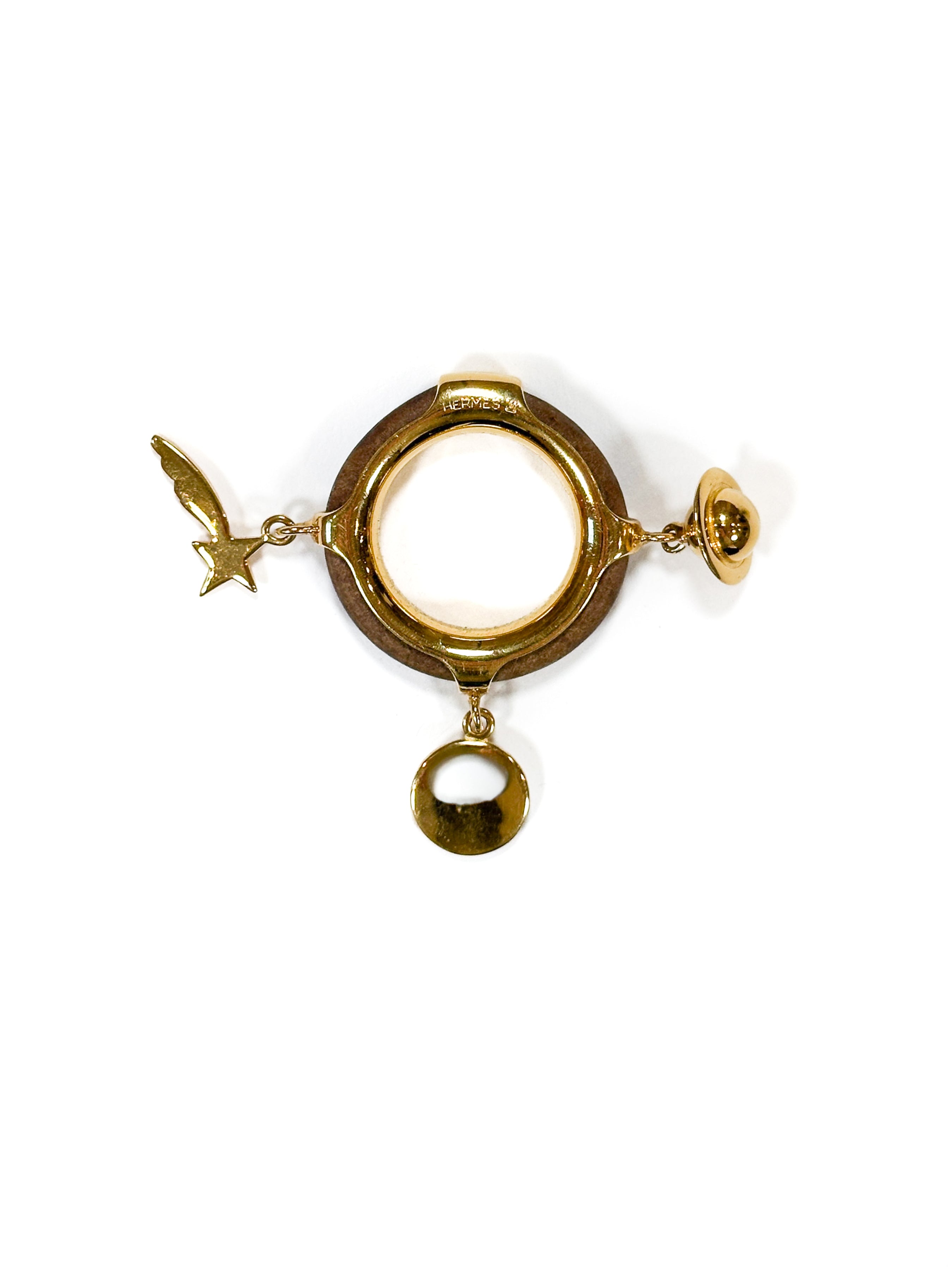 Hermès Charms Scarf Ring