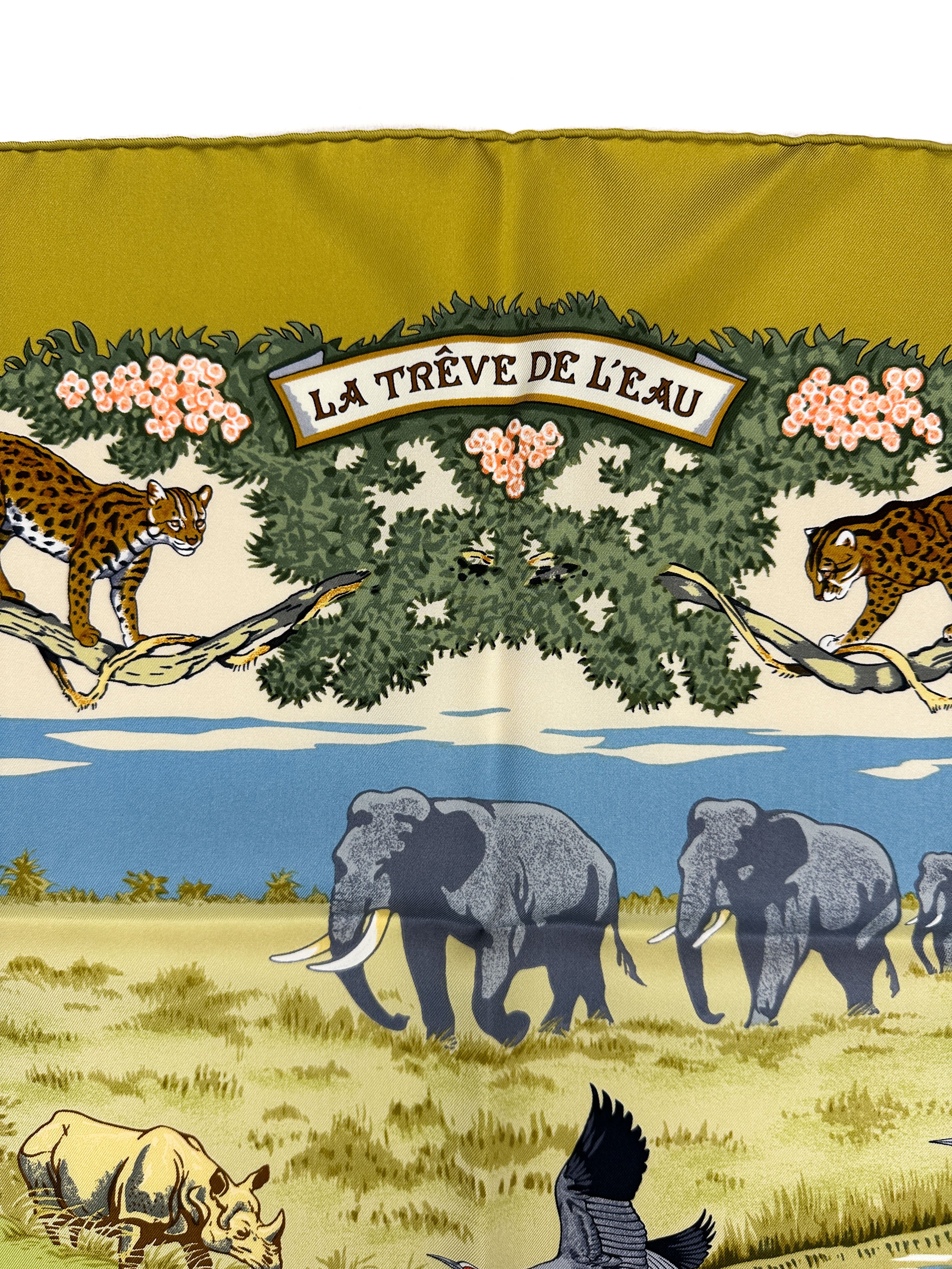 Hermès La Trêve de l'eau 90