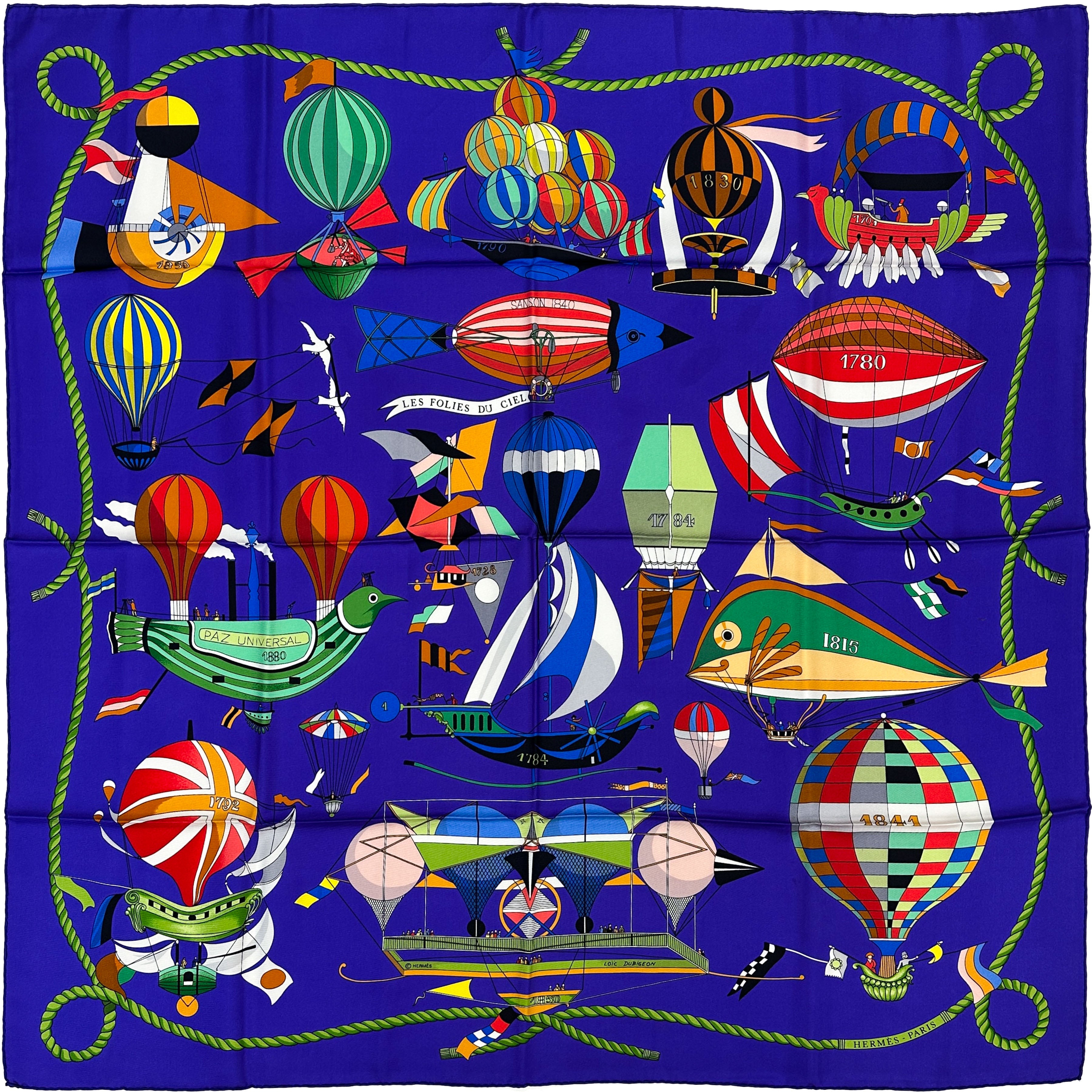 Hermès Folies du Ciel 90