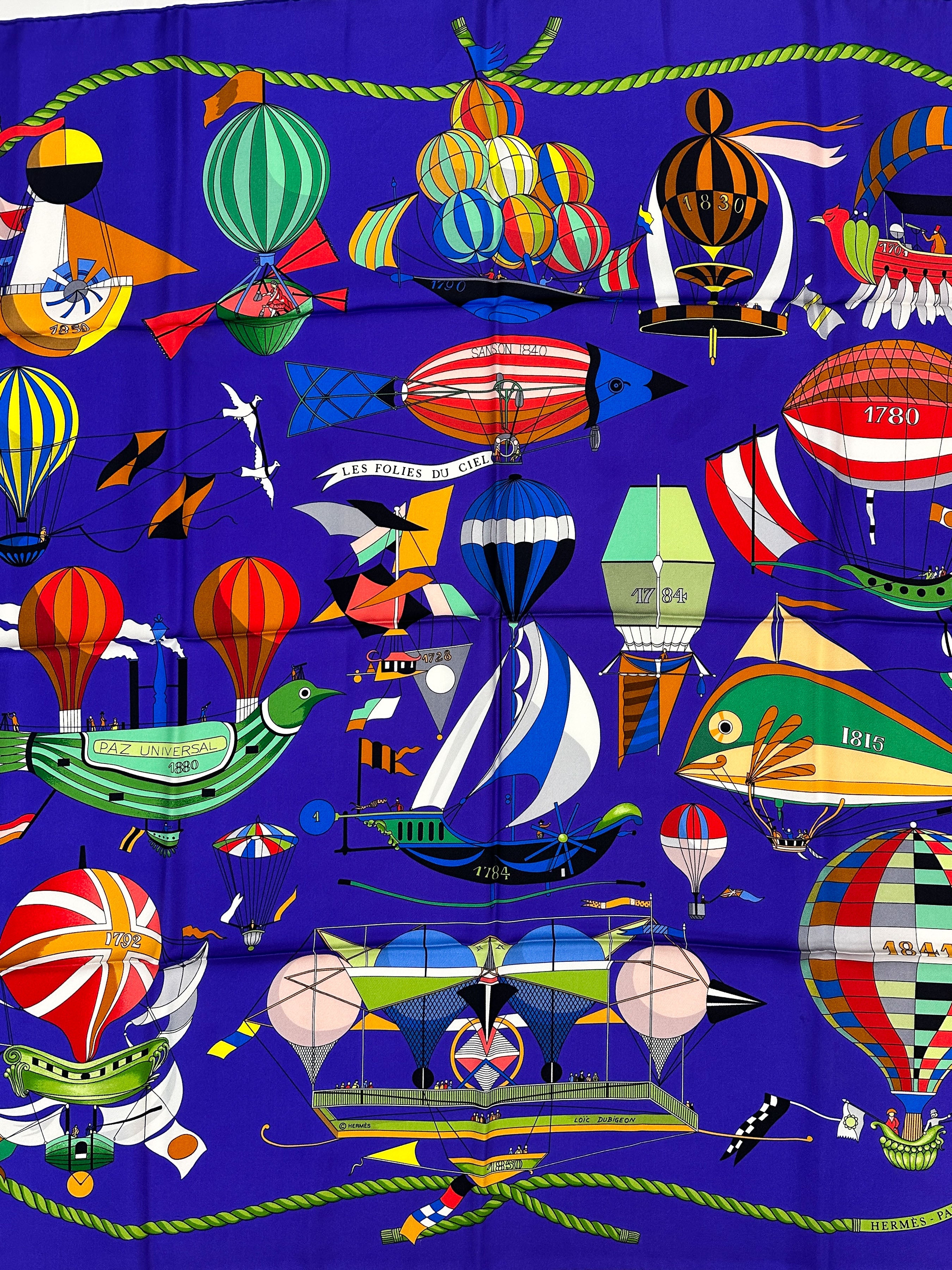 Hermès Folies du Ciel 90