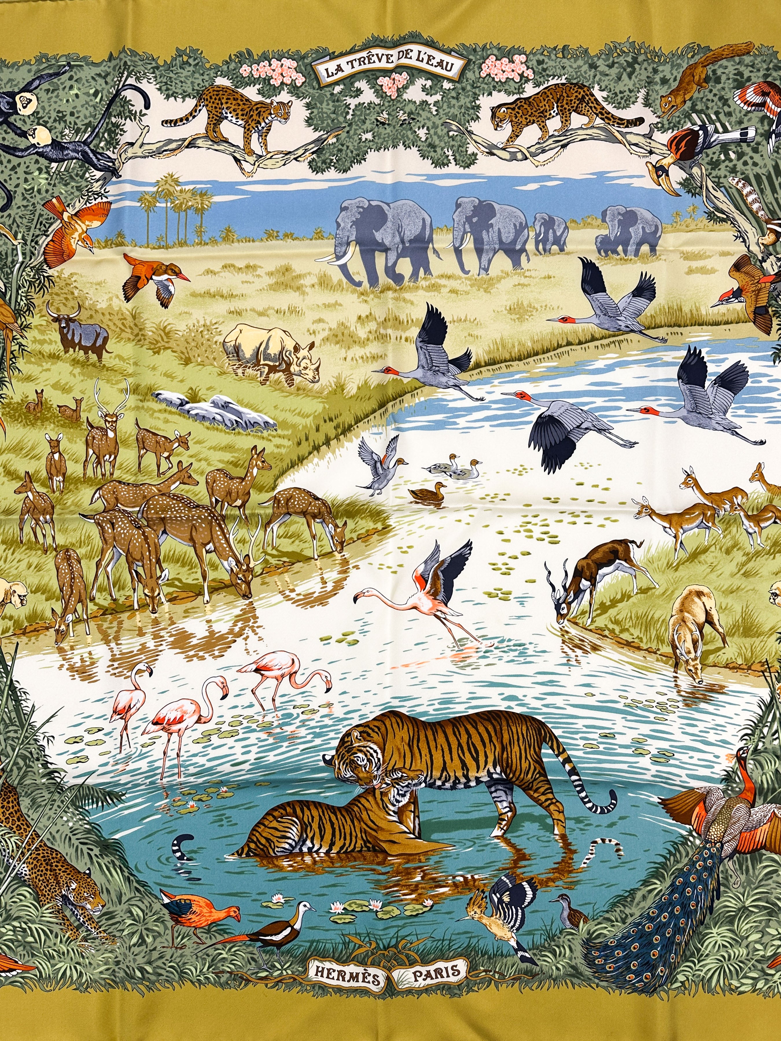 Hermès La Trêve de l'eau 90