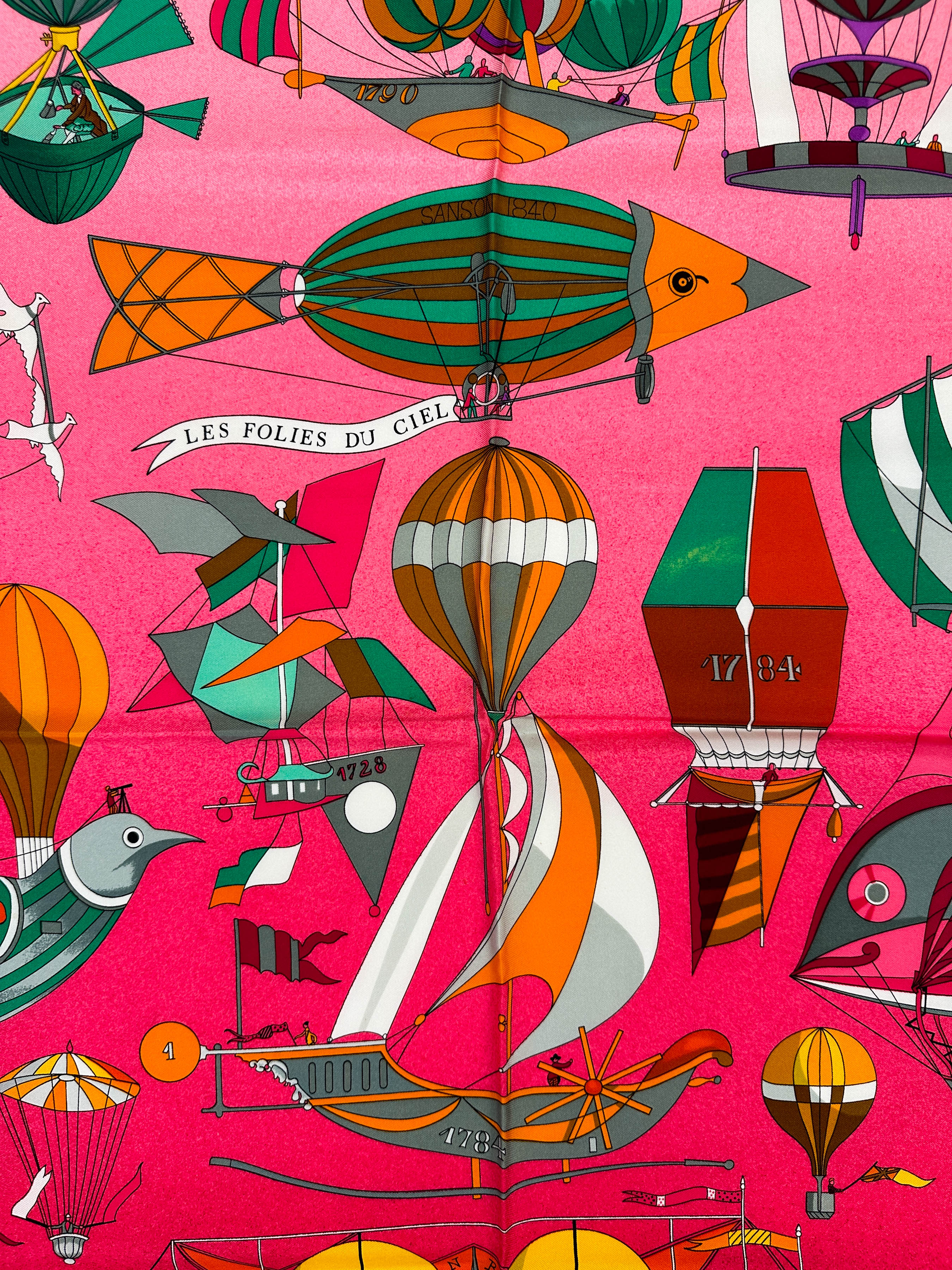 Hermès Folies du Ciel 90