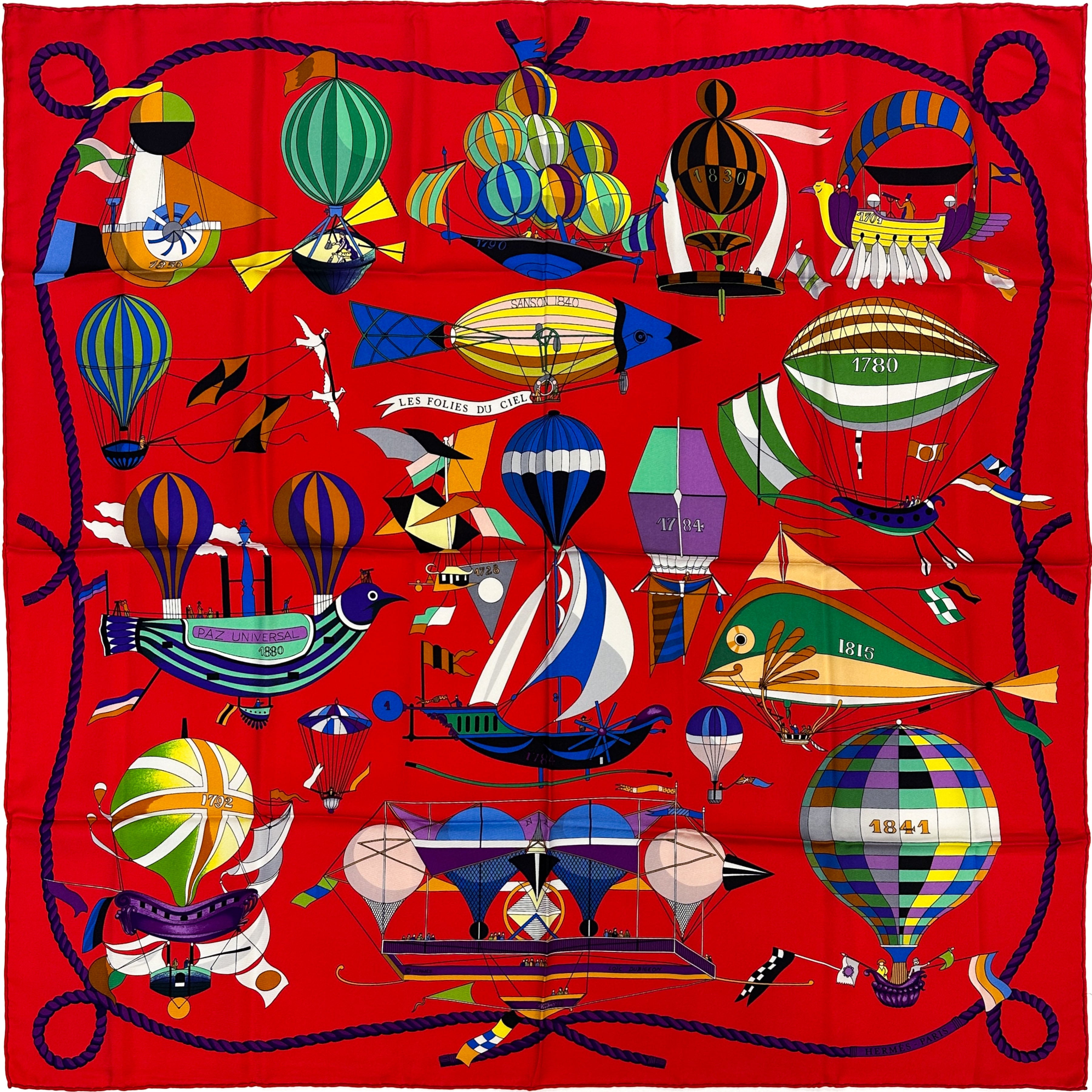 Hermès Folies du Ciel 90