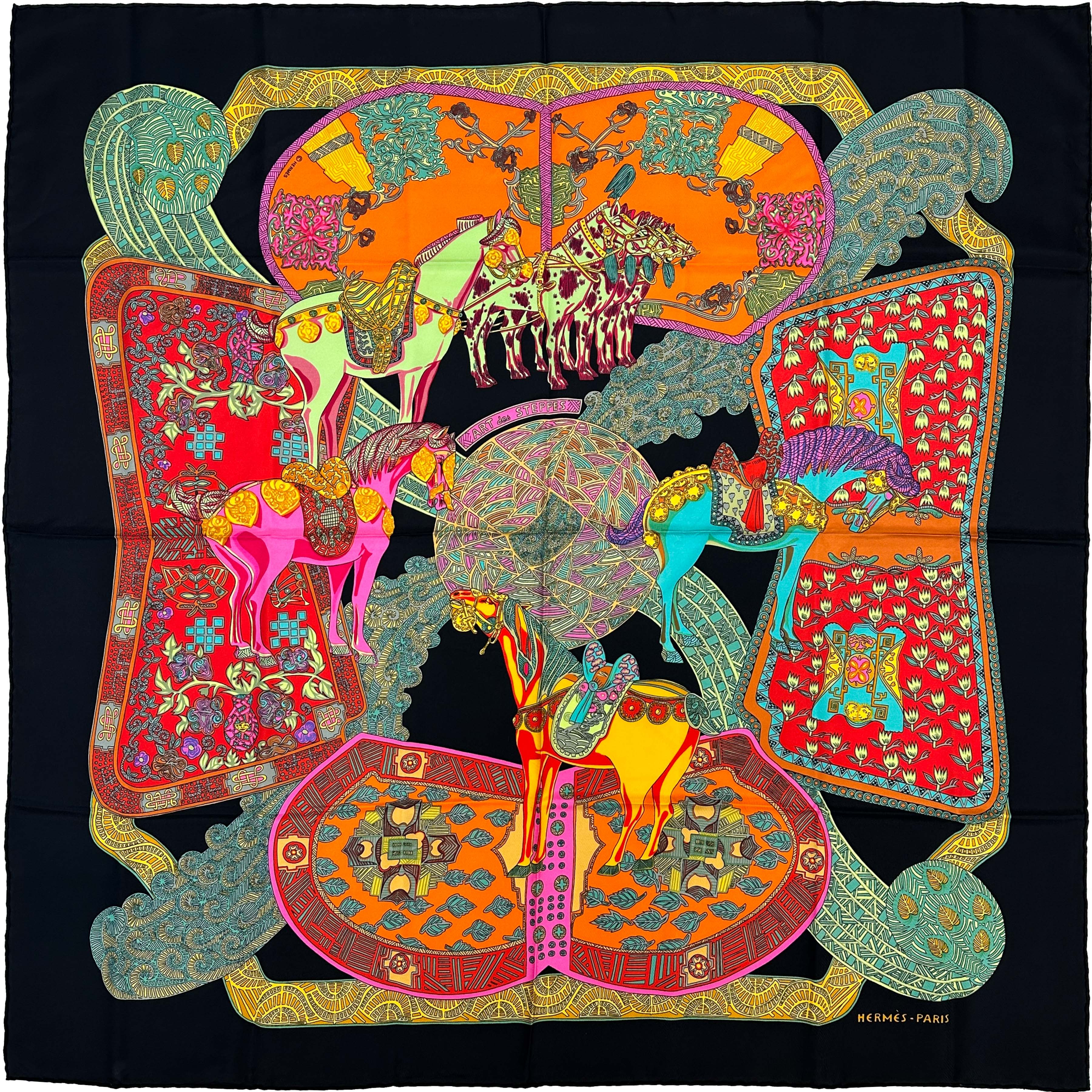 Hermès Art Des Steppes 90