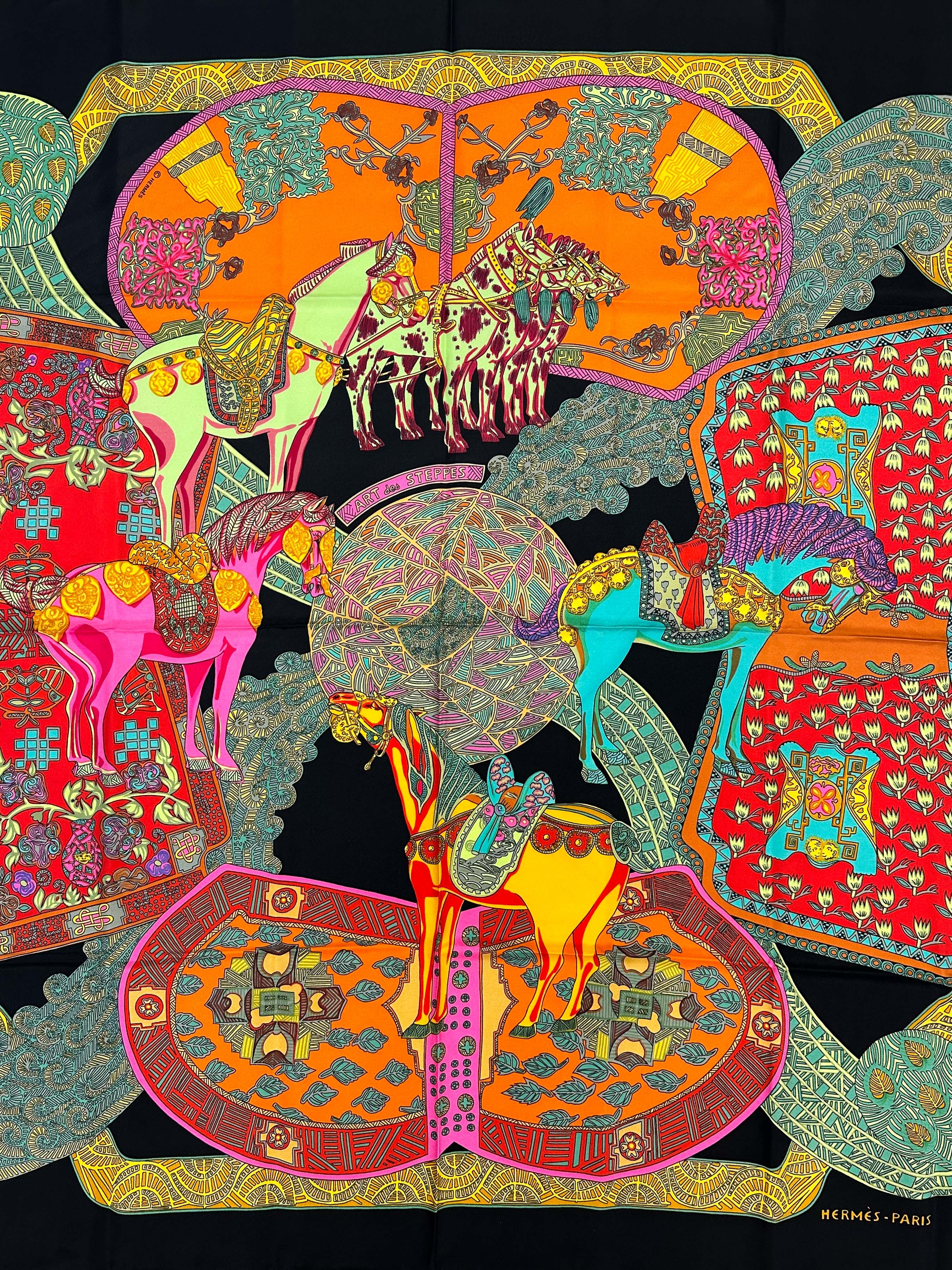 Hermès Art Des Steppes 90