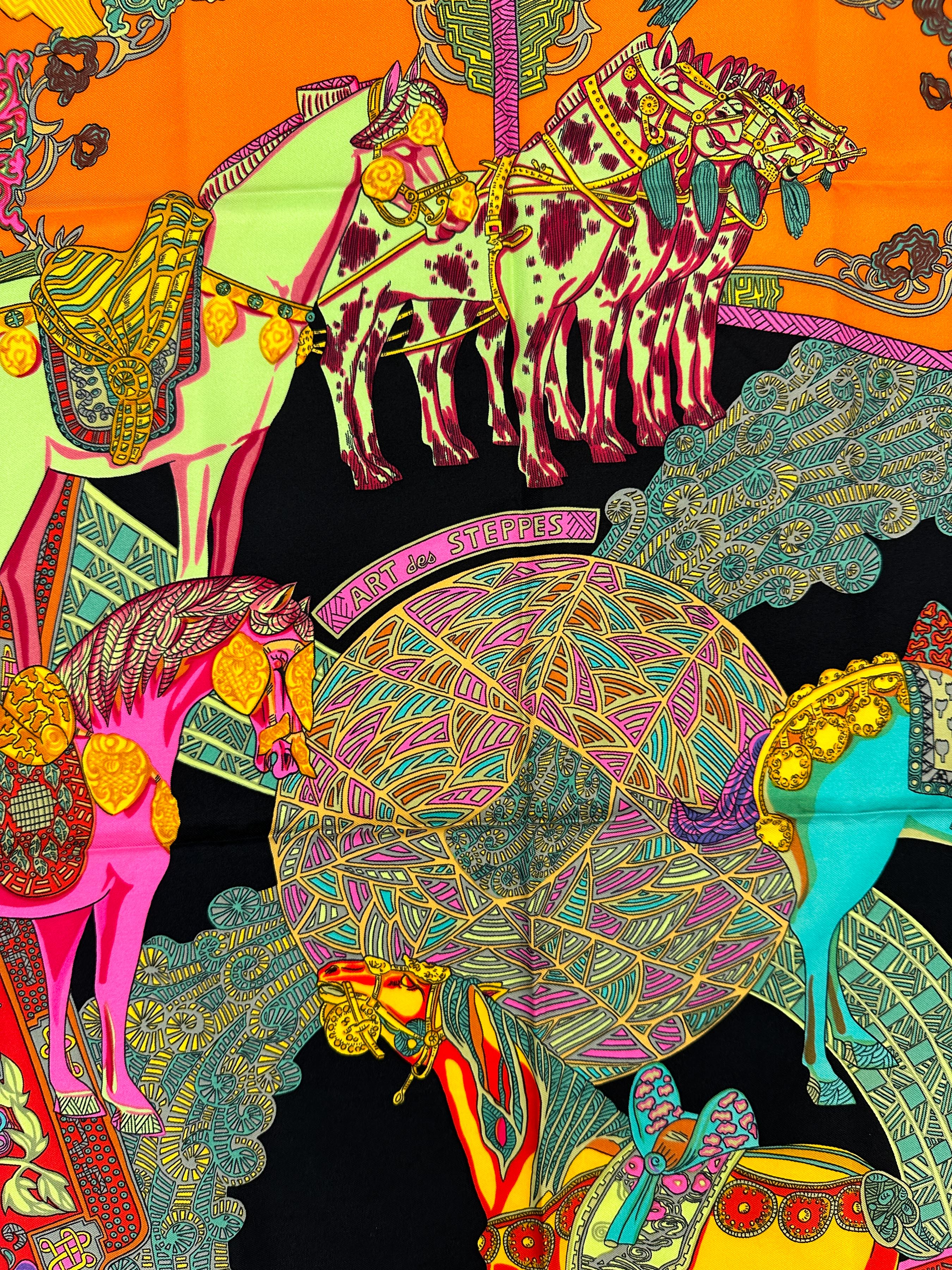 Hermès Art Des Steppes 90