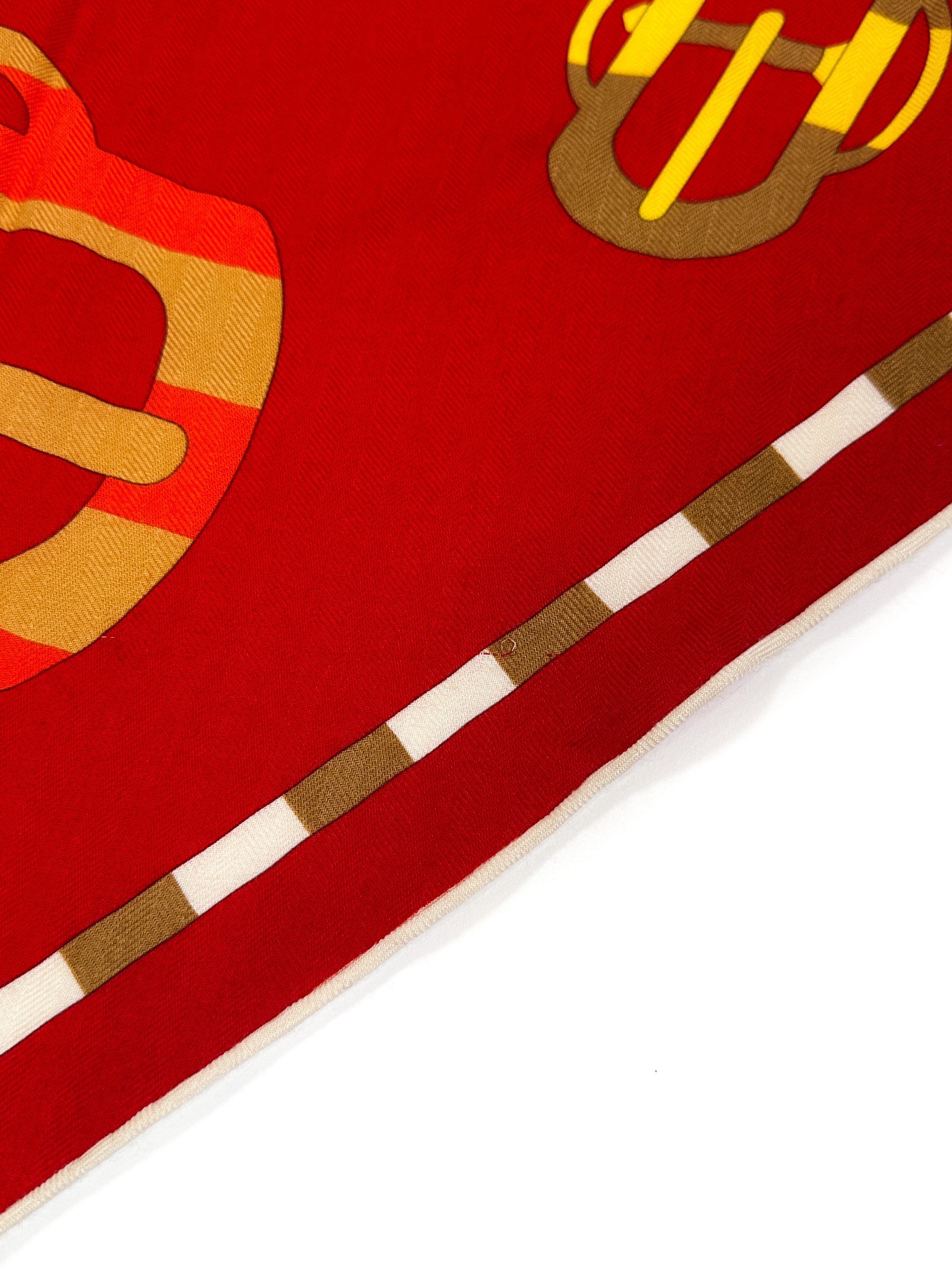 Hermès Bouclerie Moderne Cashmere Silk Giant Triangle
