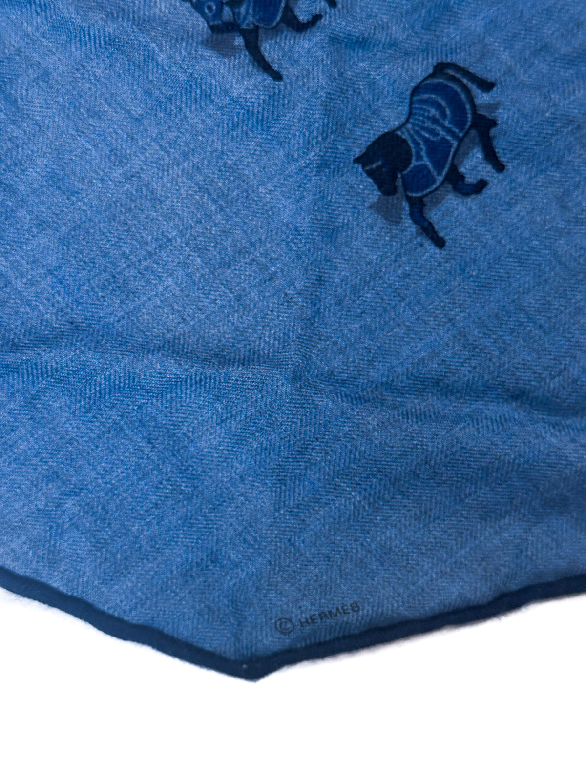 Hermès The Parade Cashmere Silk Losange