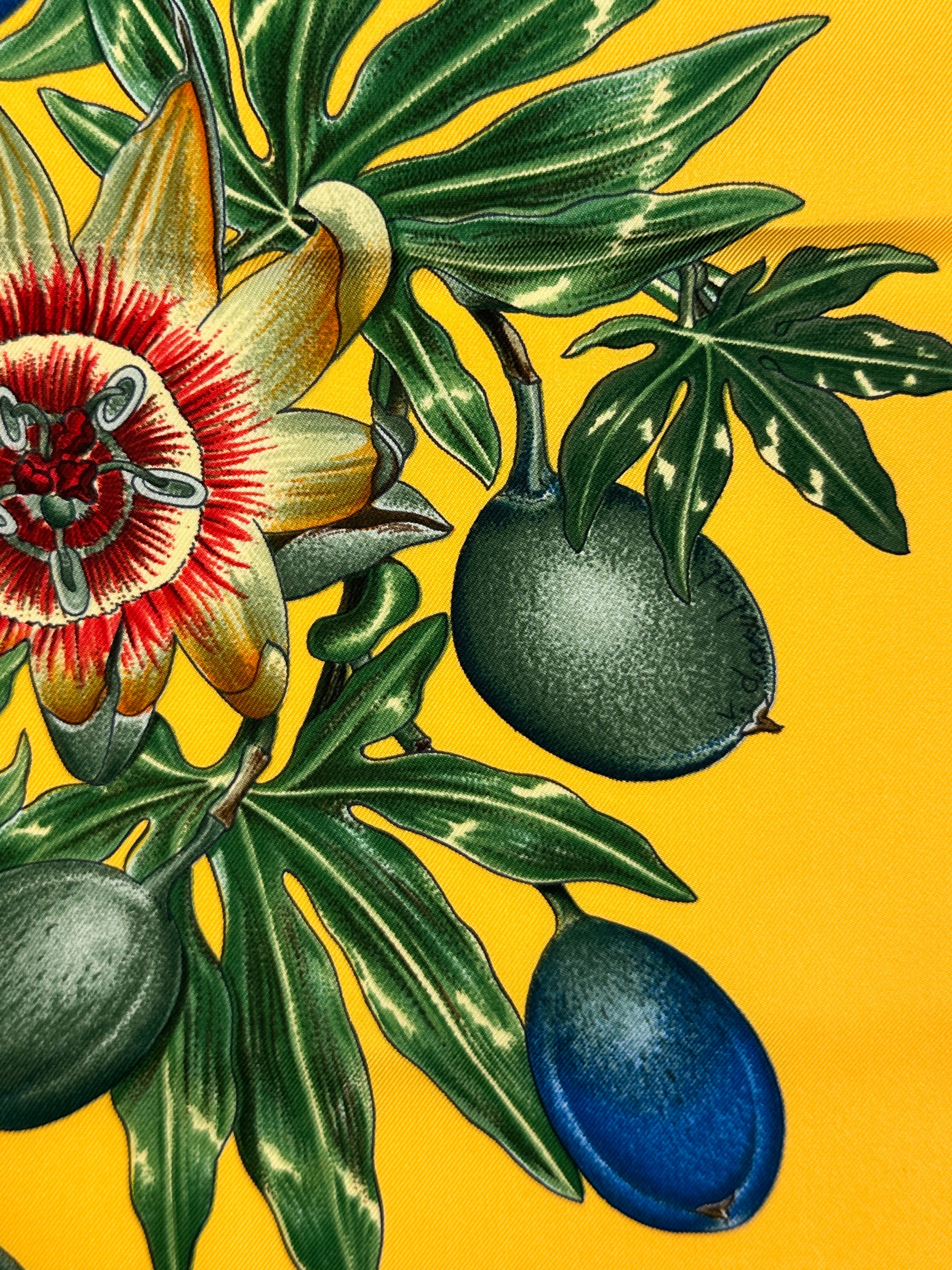 Hermès Passiflores 90