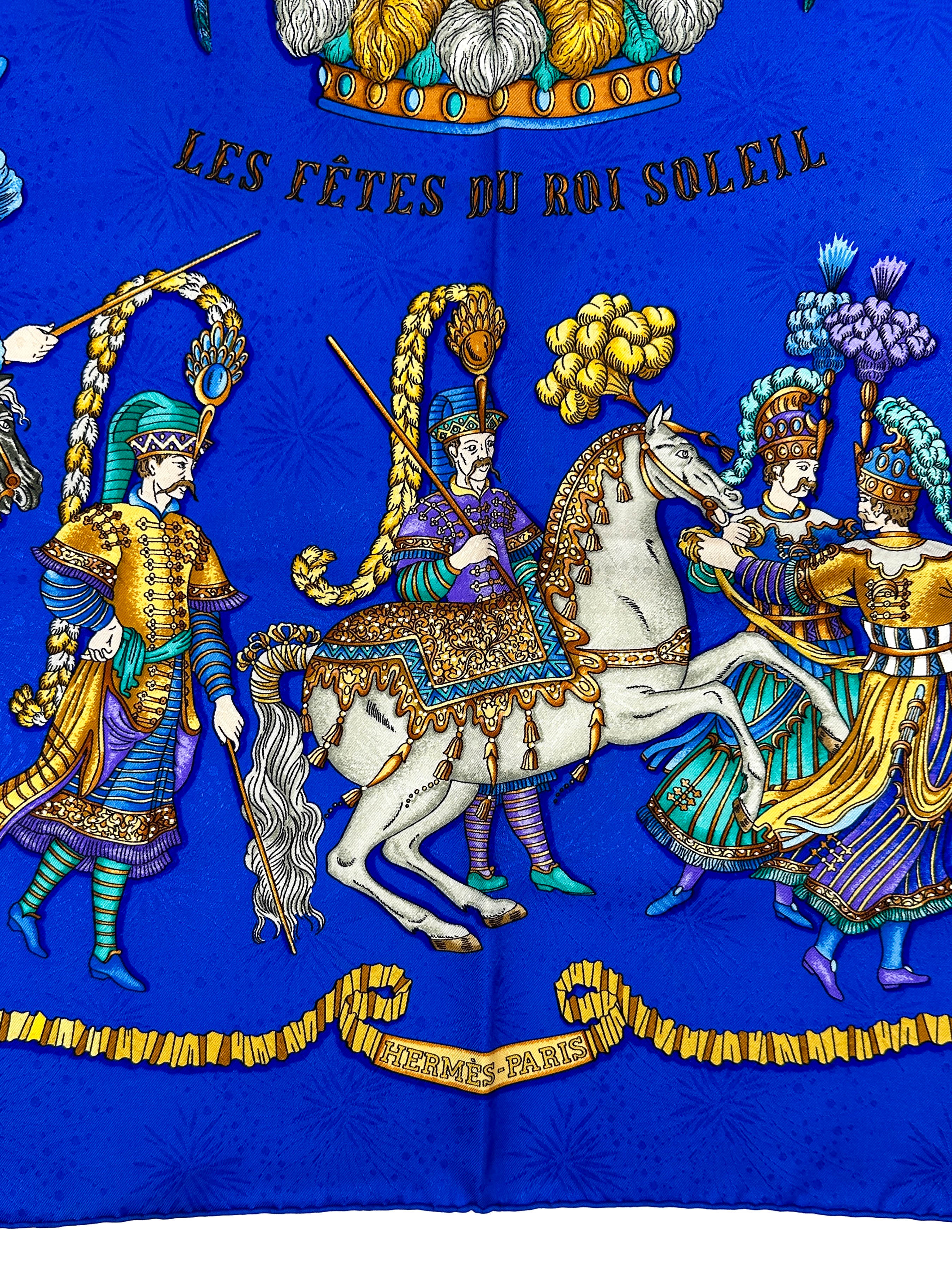 Hermès Les Fêtes du Roi Soleil Jacquard 90