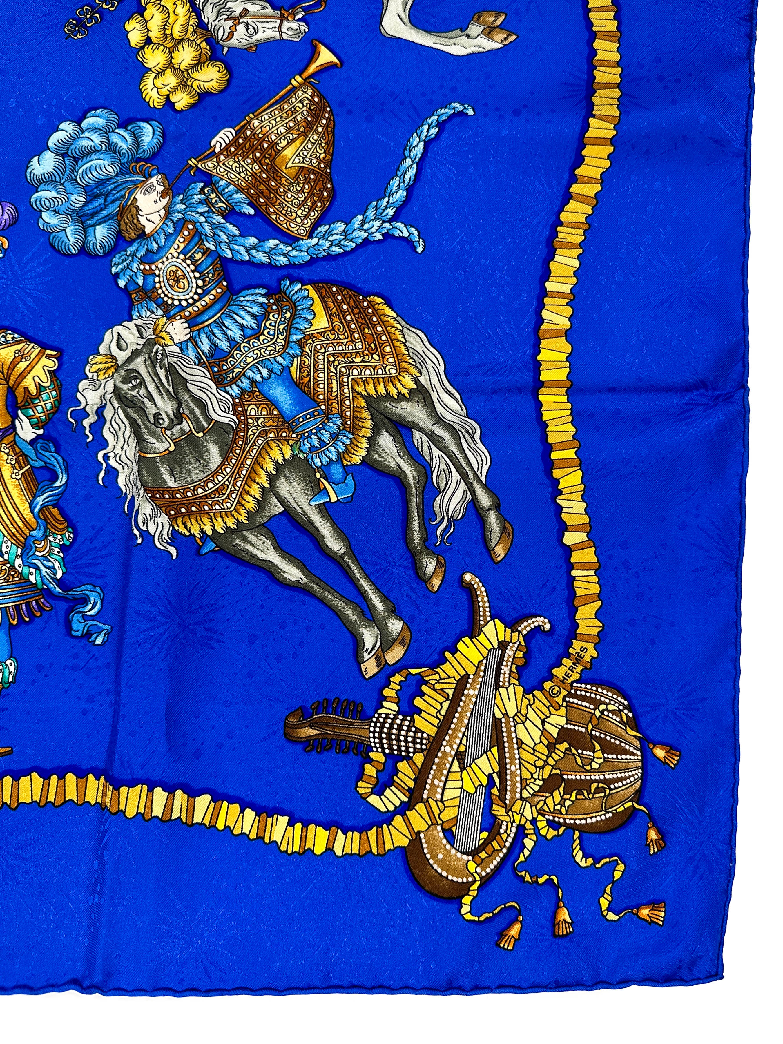 Hermès Les Fêtes du Roi Soleil Jacquard 90