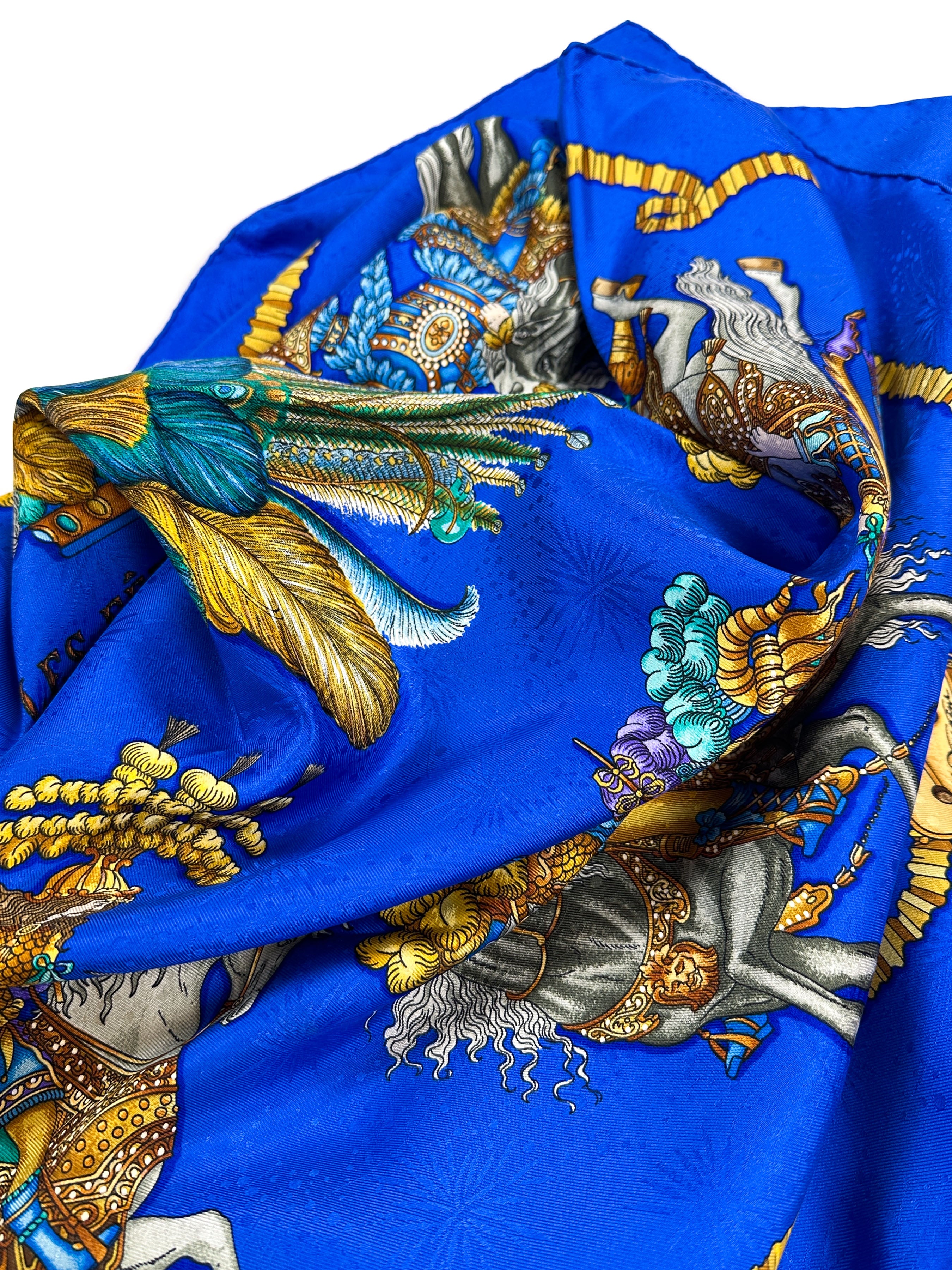 Hermès Les Fêtes du Roi Soleil Jacquard 90