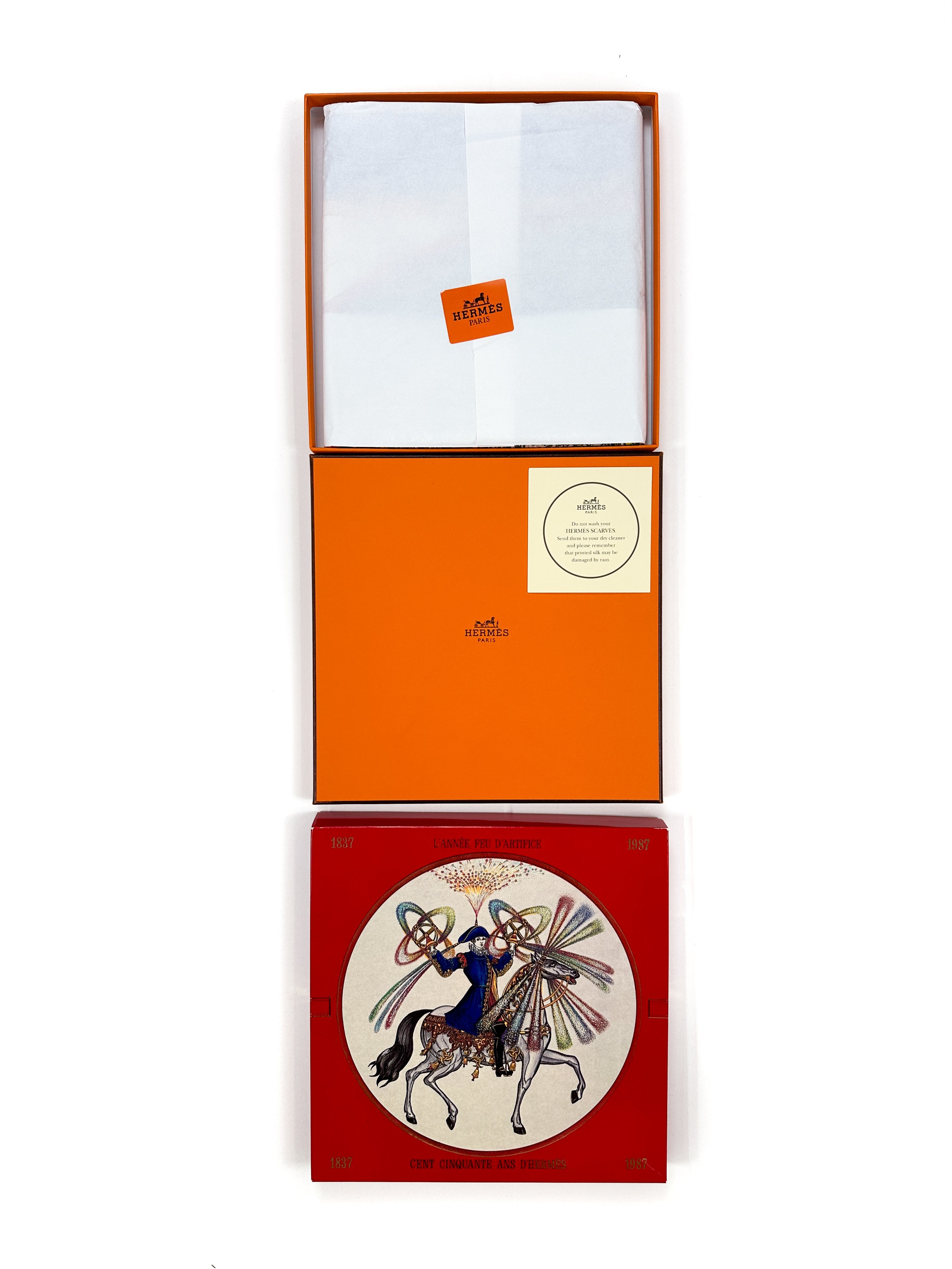 Hermès Feux d'Artifice Jacquard 90