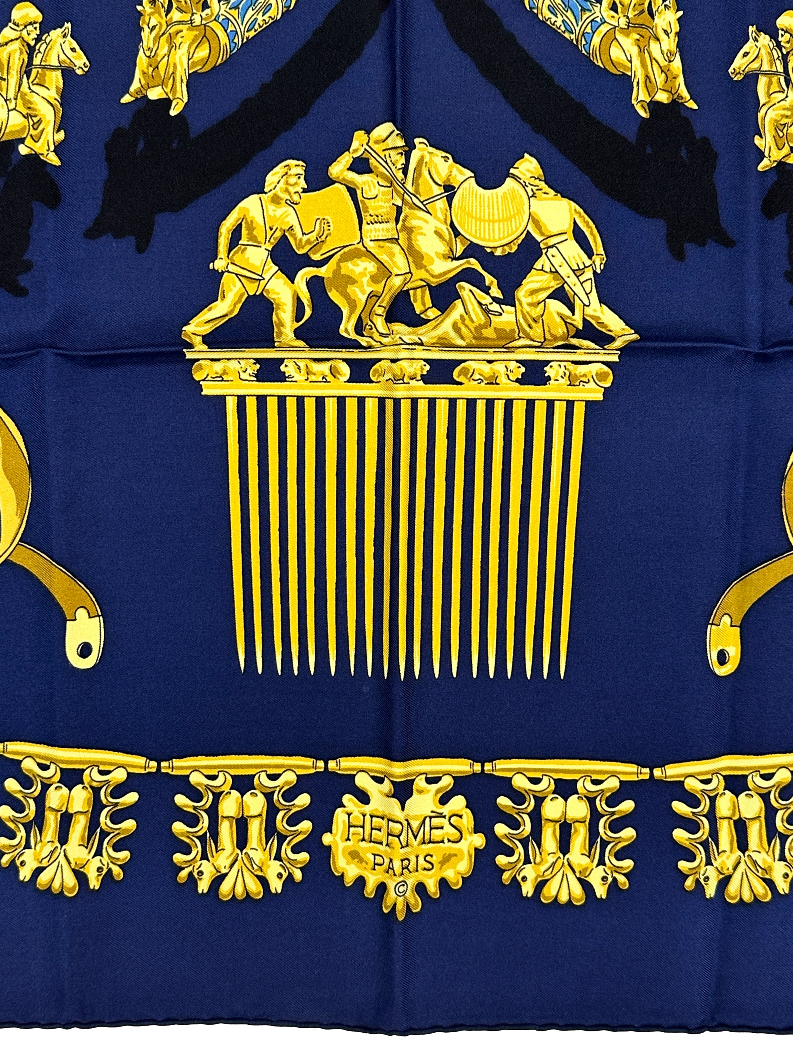 Hermès Les Cavaliers d'Or 90