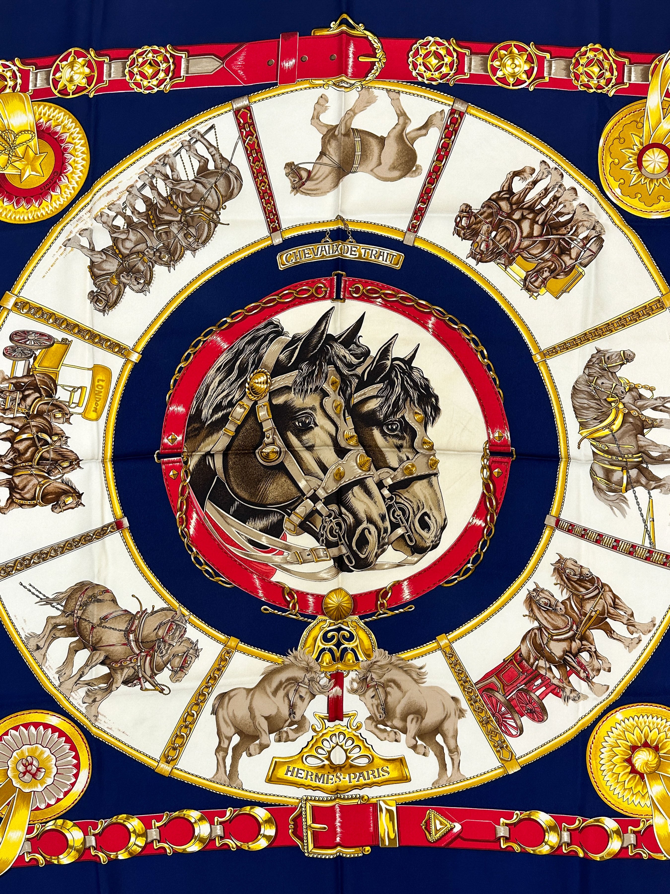 Hermès Chevaux de Trait 90