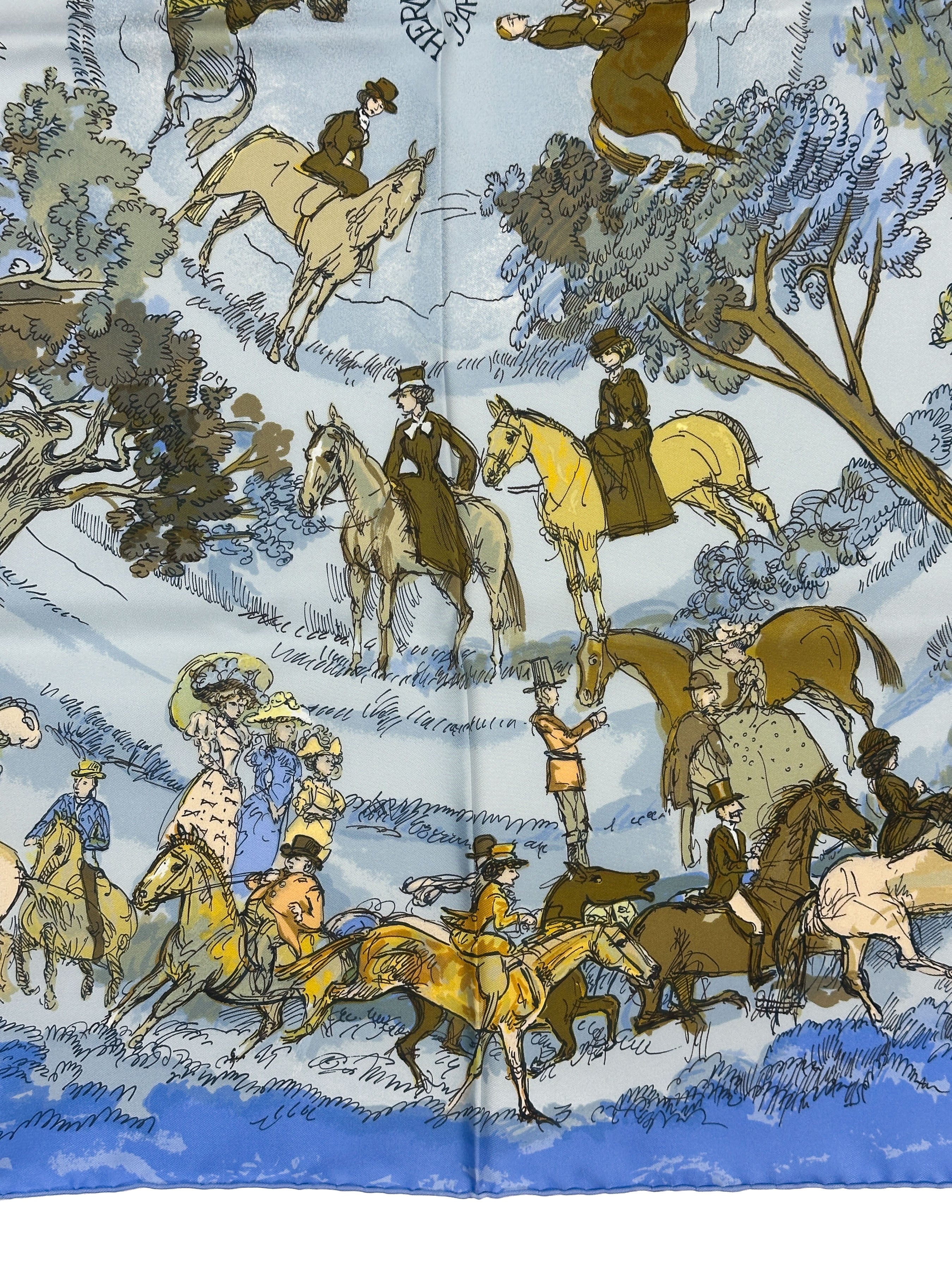 Hermès Les Amazones II 90
