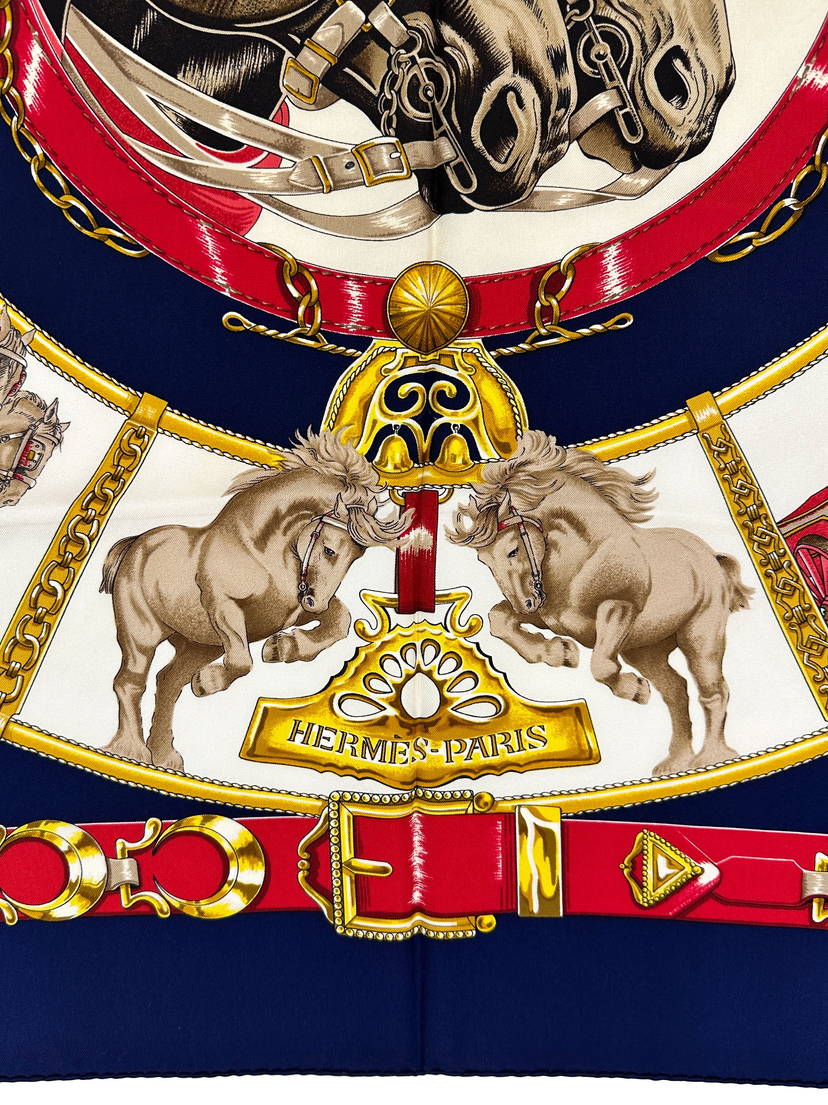 Hermès Chevaux de Trait 90