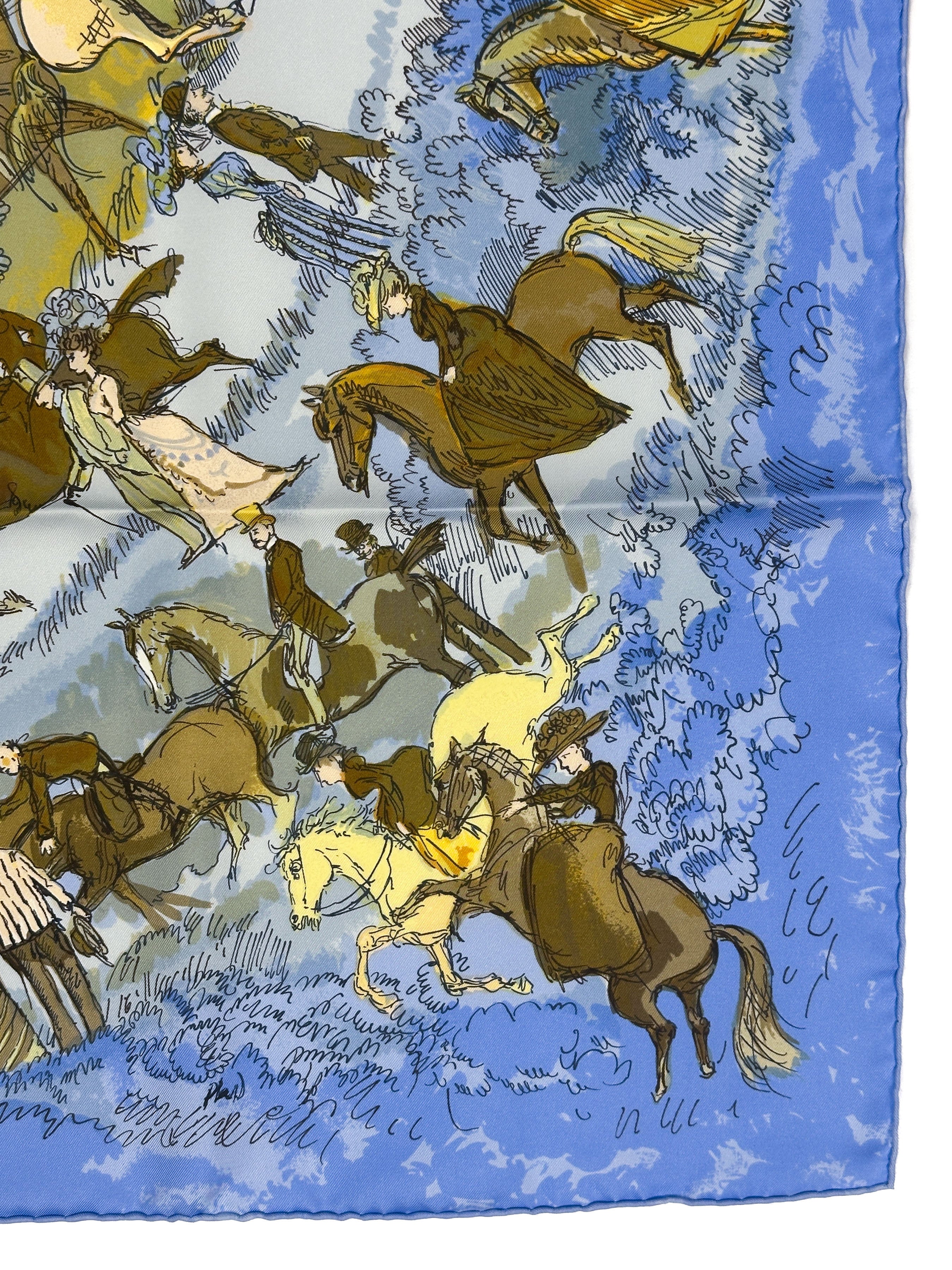 Hermès Les Amazones II 90