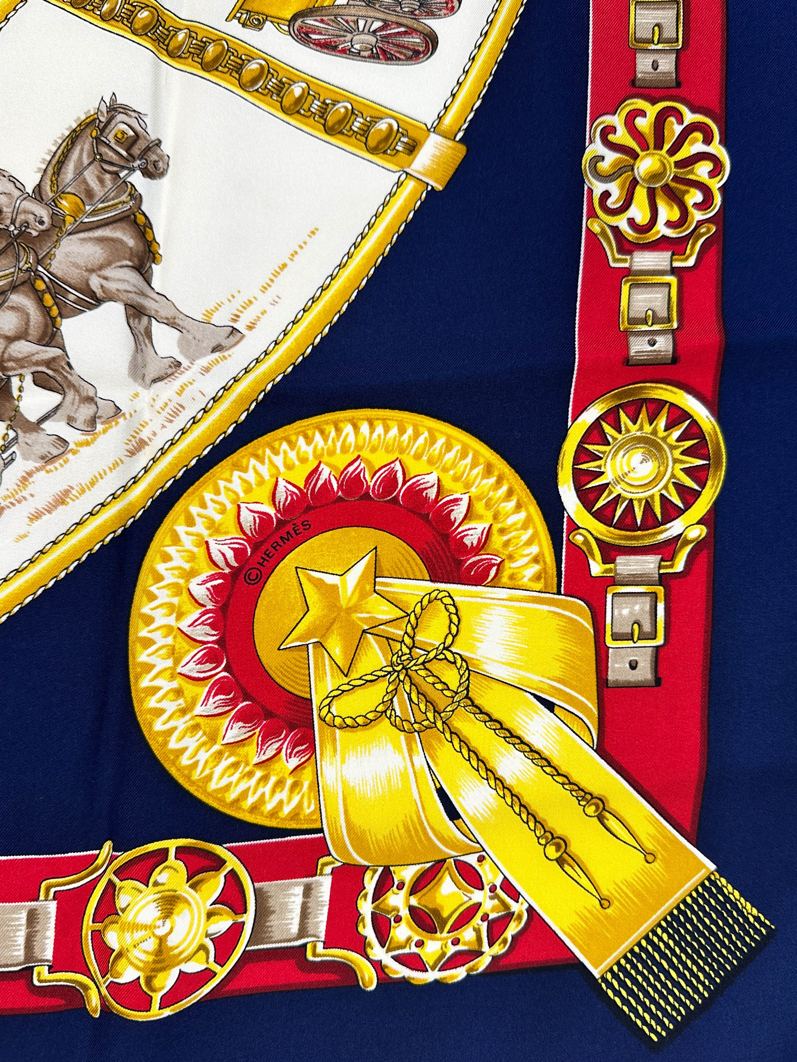 Hermès Chevaux de Trait 90