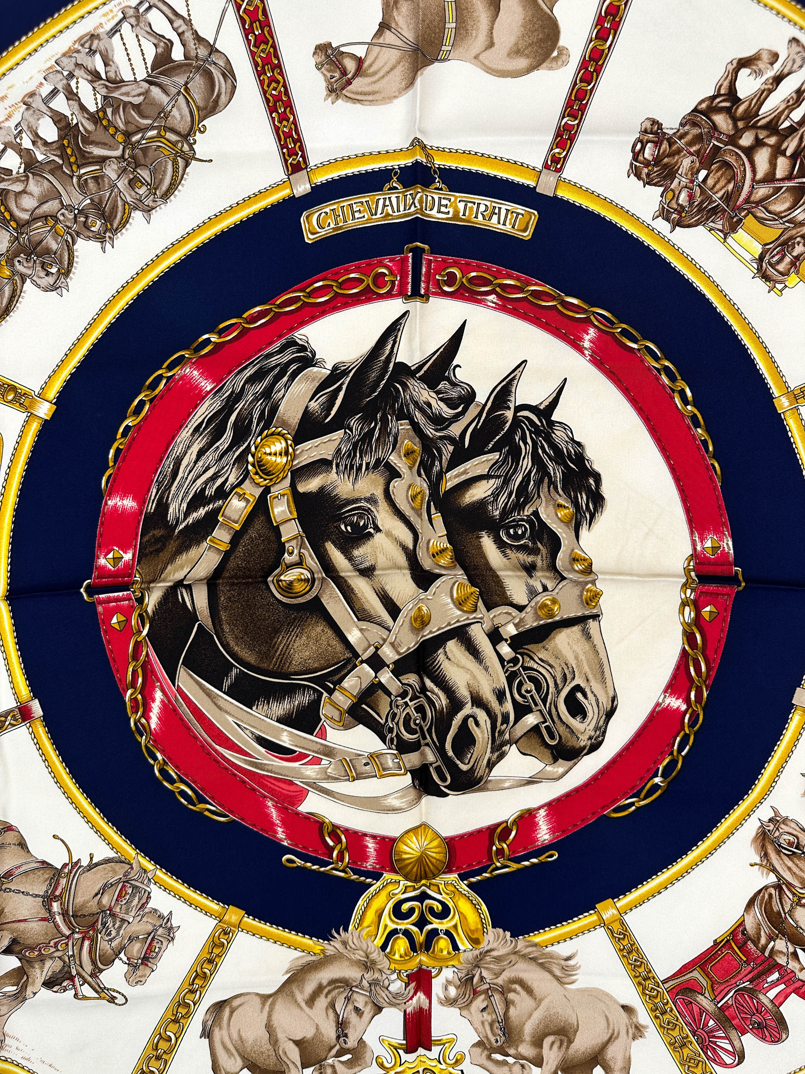 Hermès Chevaux de Trait 90