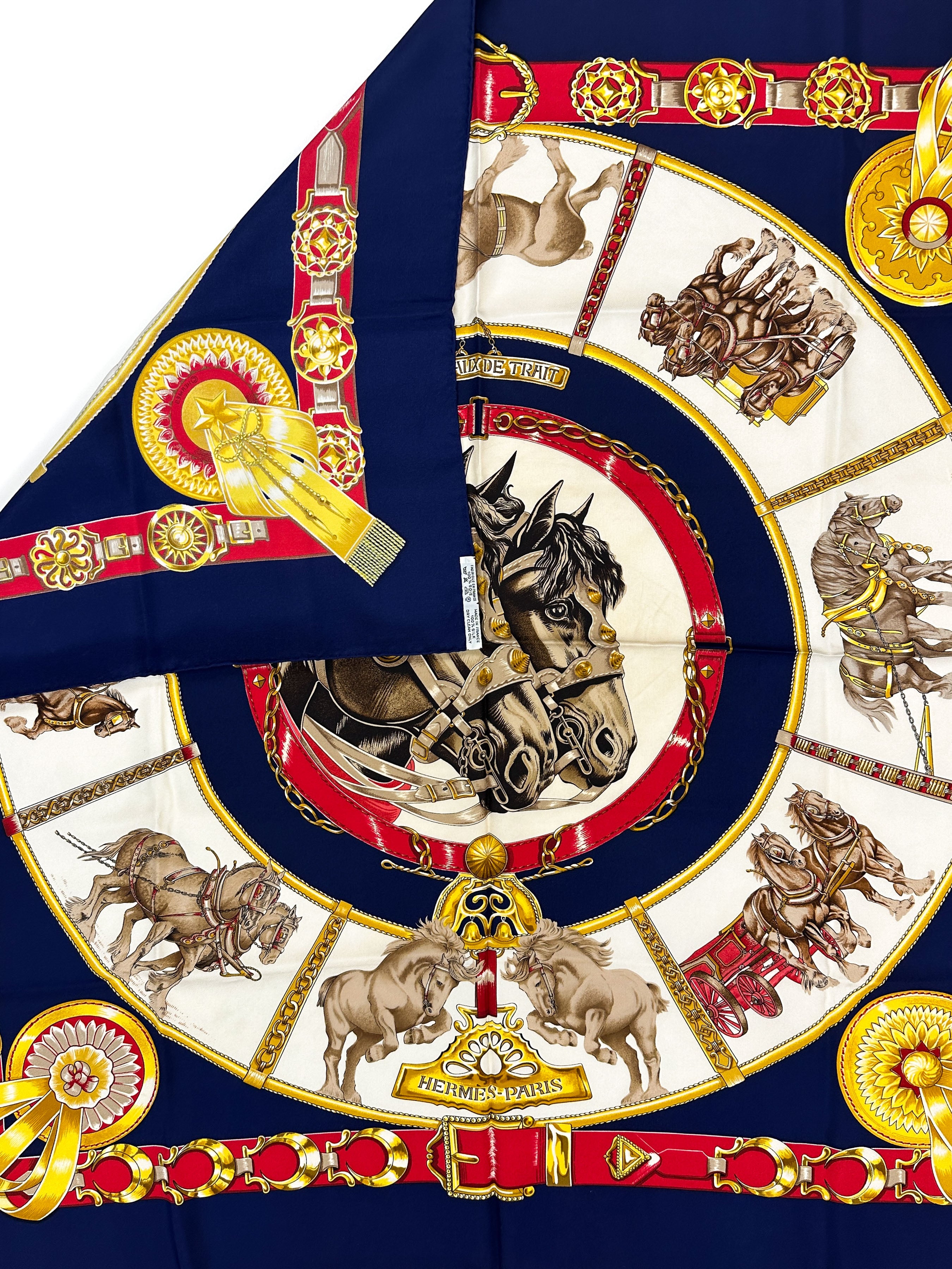 Hermès Chevaux de Trait 90