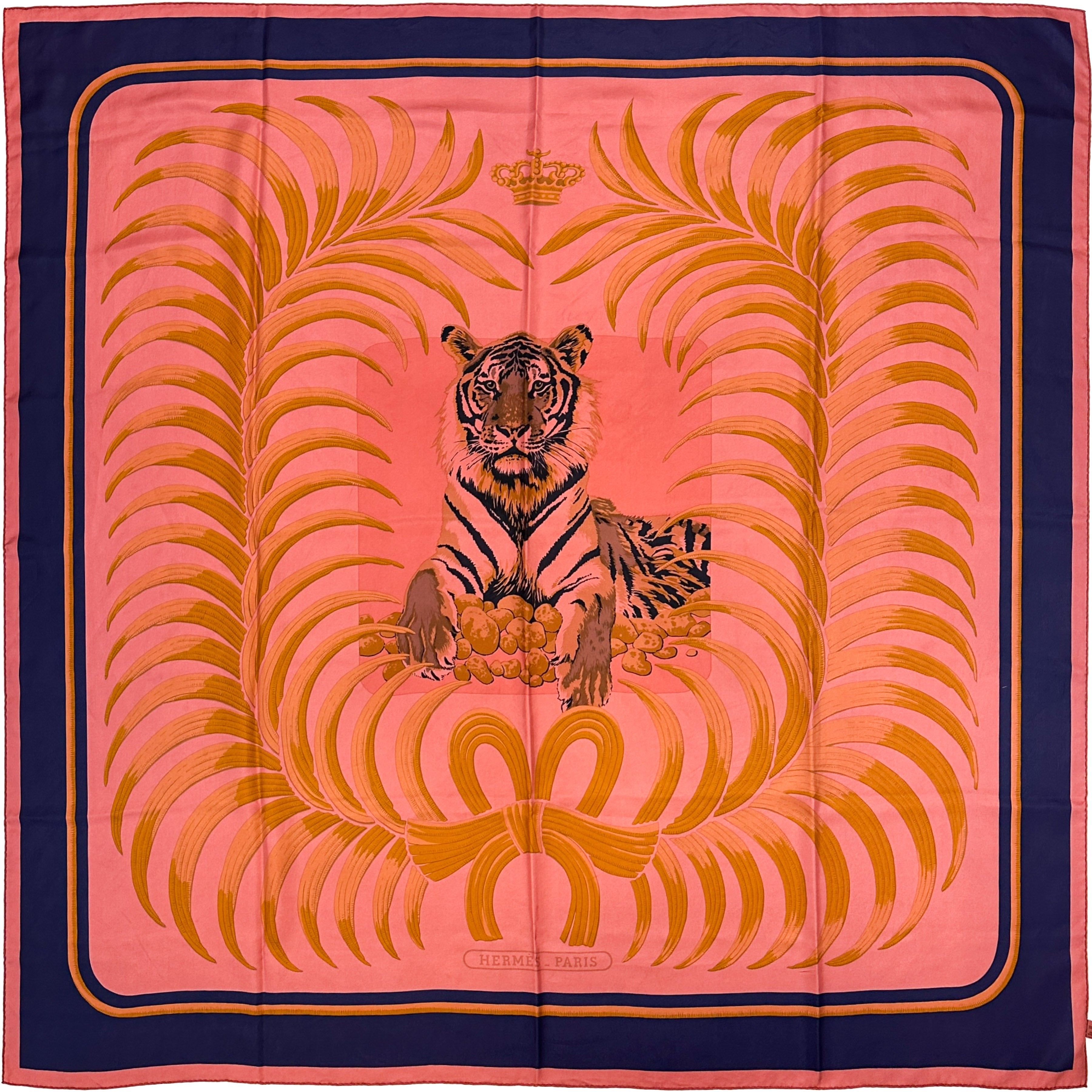 Hermès Tigre Royal Dip-Dye Silk 140