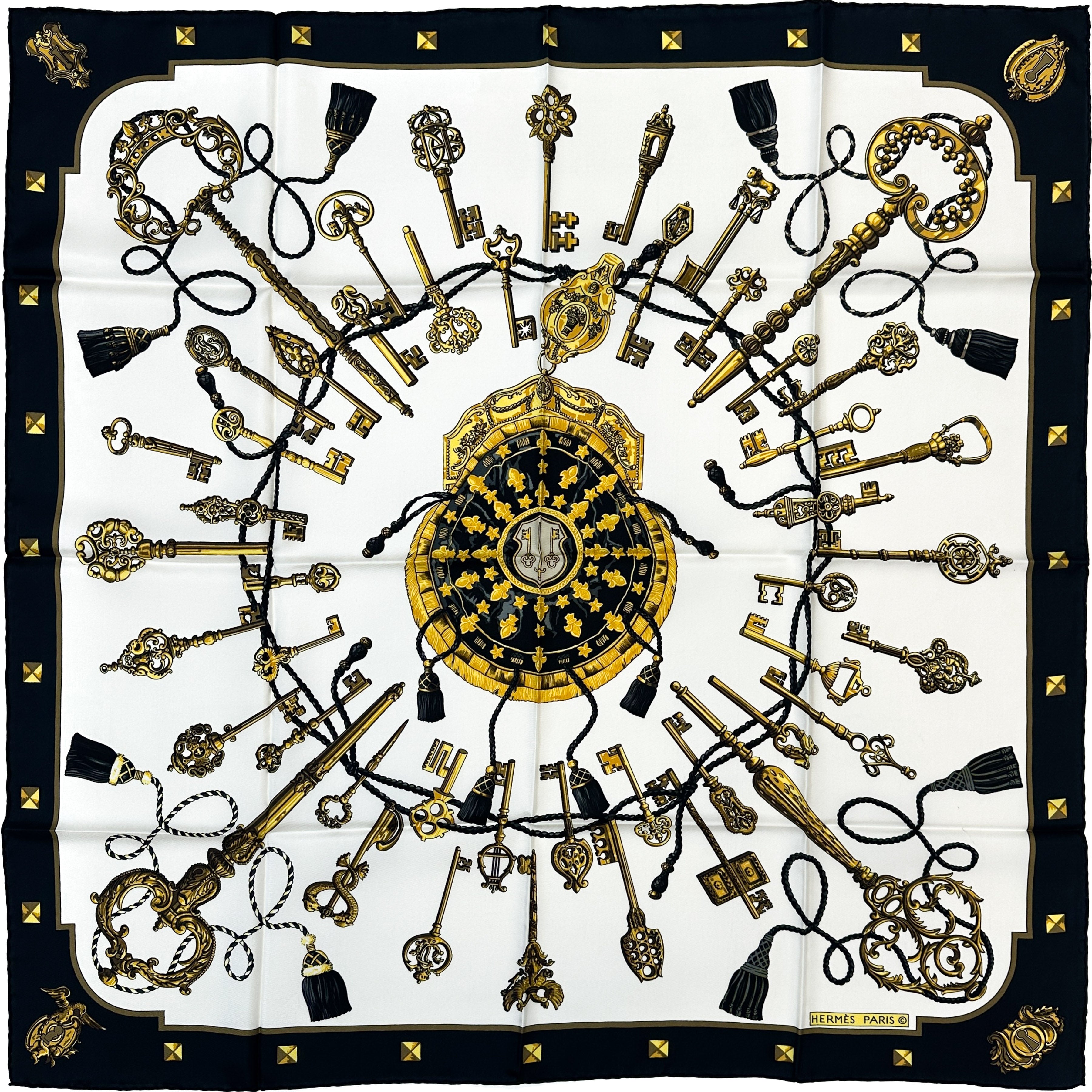 Hermès Les Cles 90
