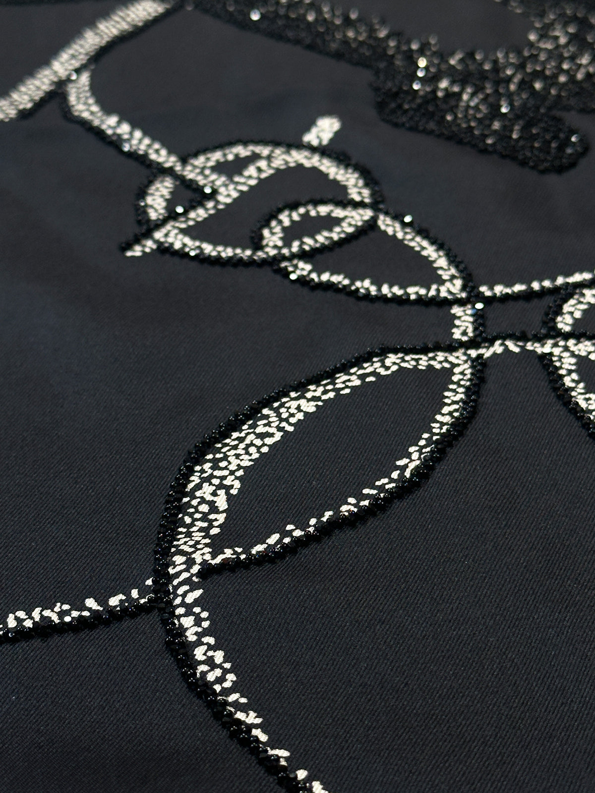 Hermès Cheval de Nuit Exceptional Beaded 90