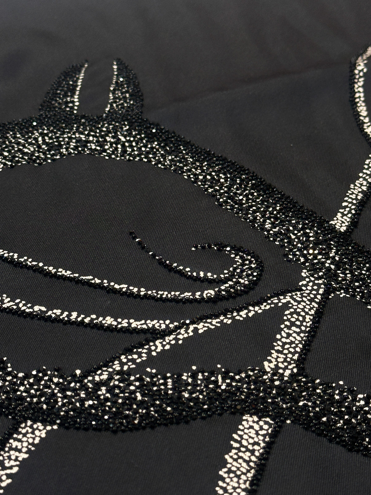 Hermès Cheval de Nuit Exceptional Beaded 90