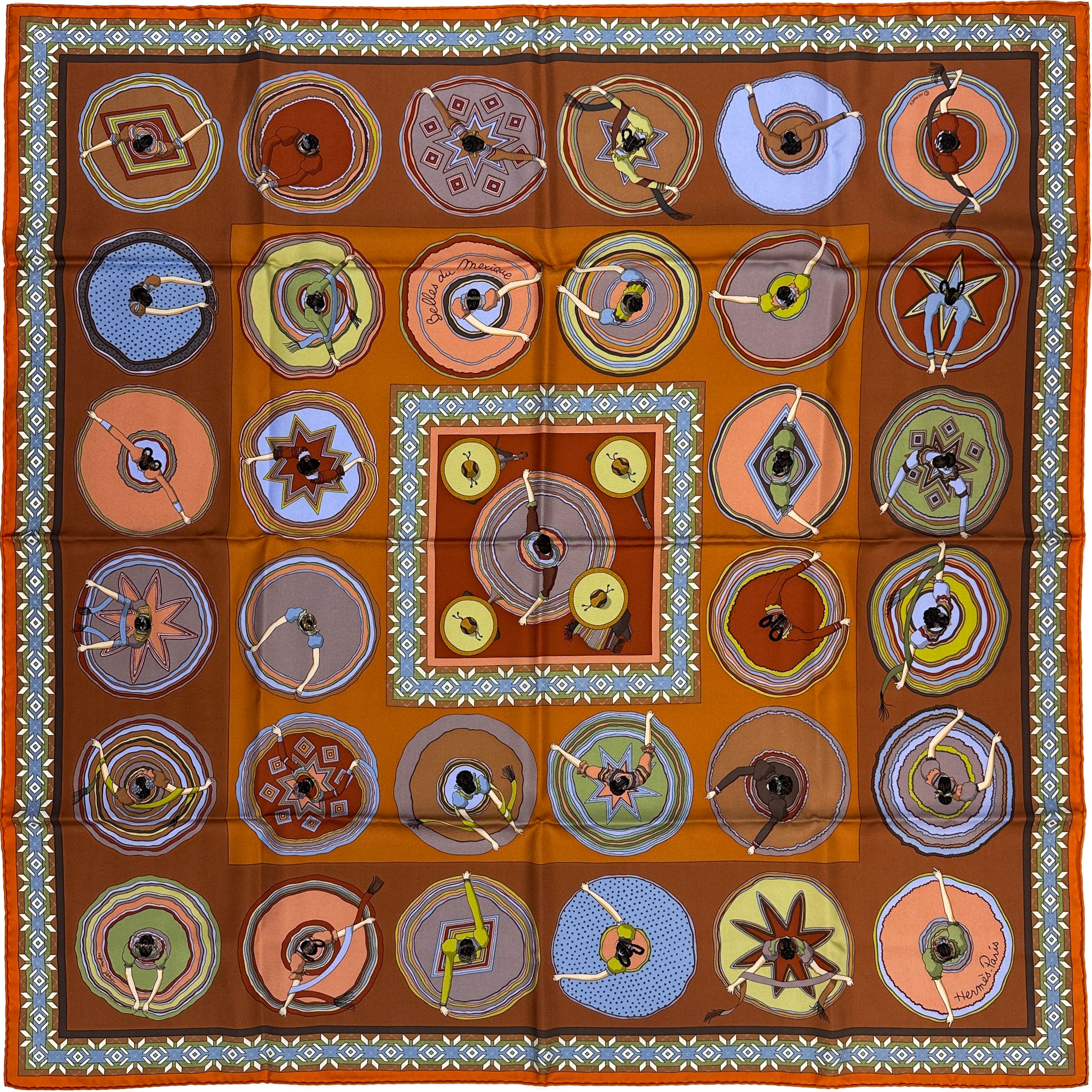 Hermès Belles du Mexique 90