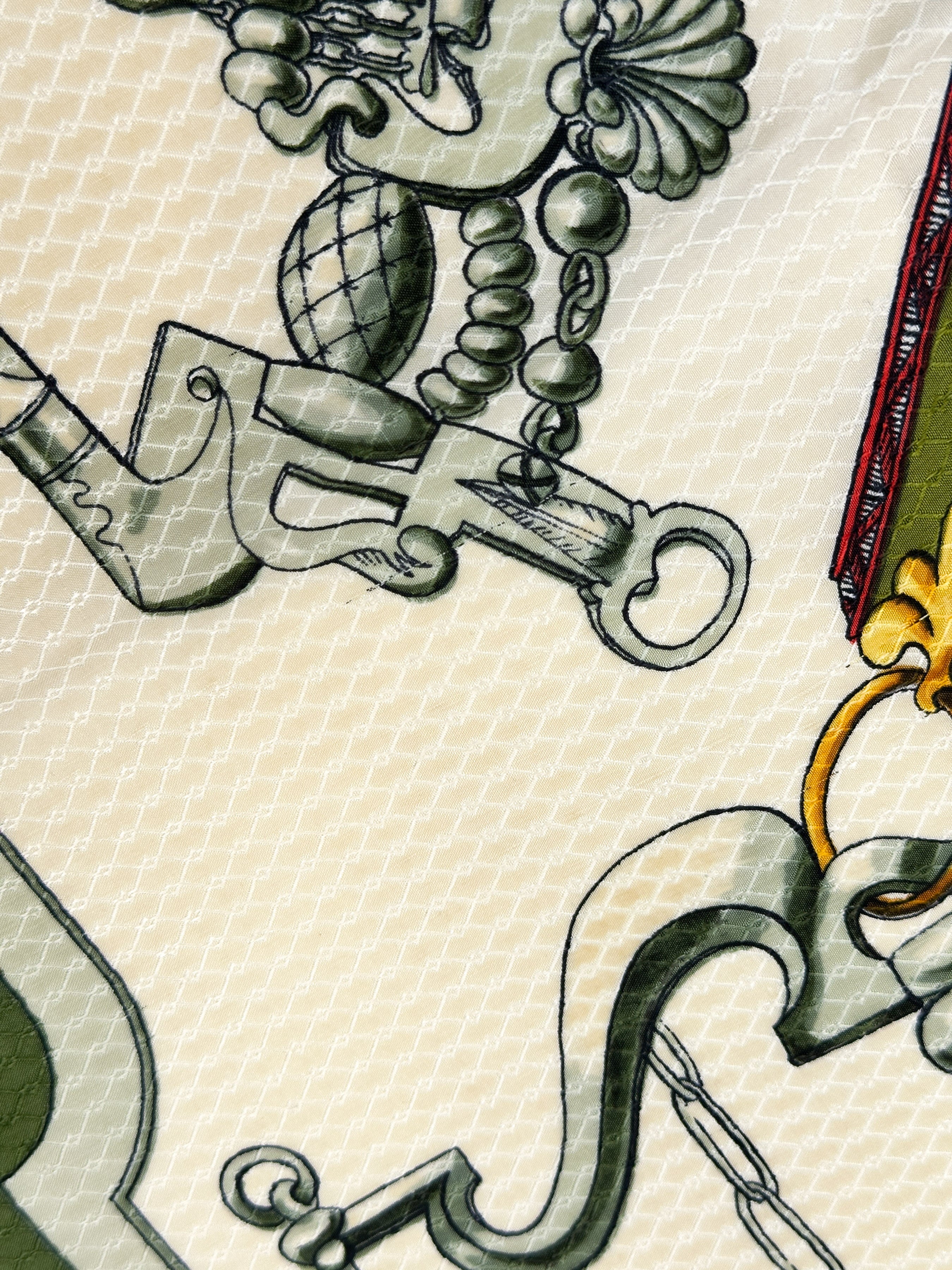 Hermès Mors et Gourmettes Jacquard 90