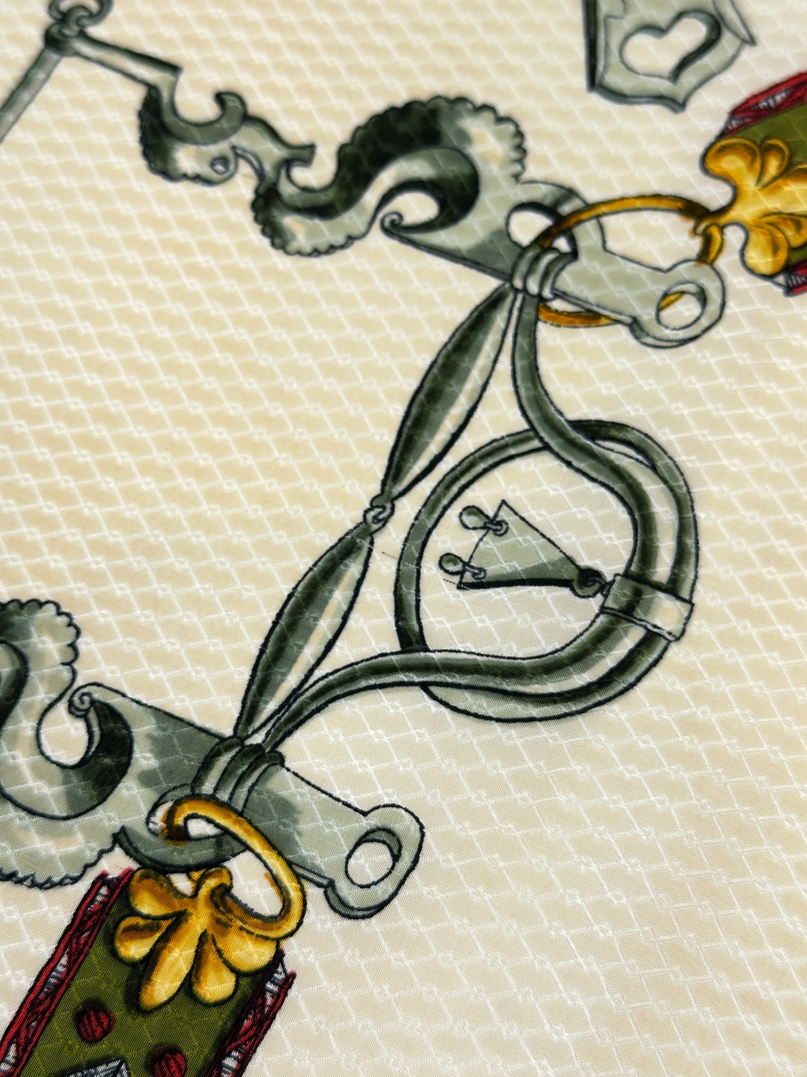 Hermès Mors et Gourmettes Jacquard 90