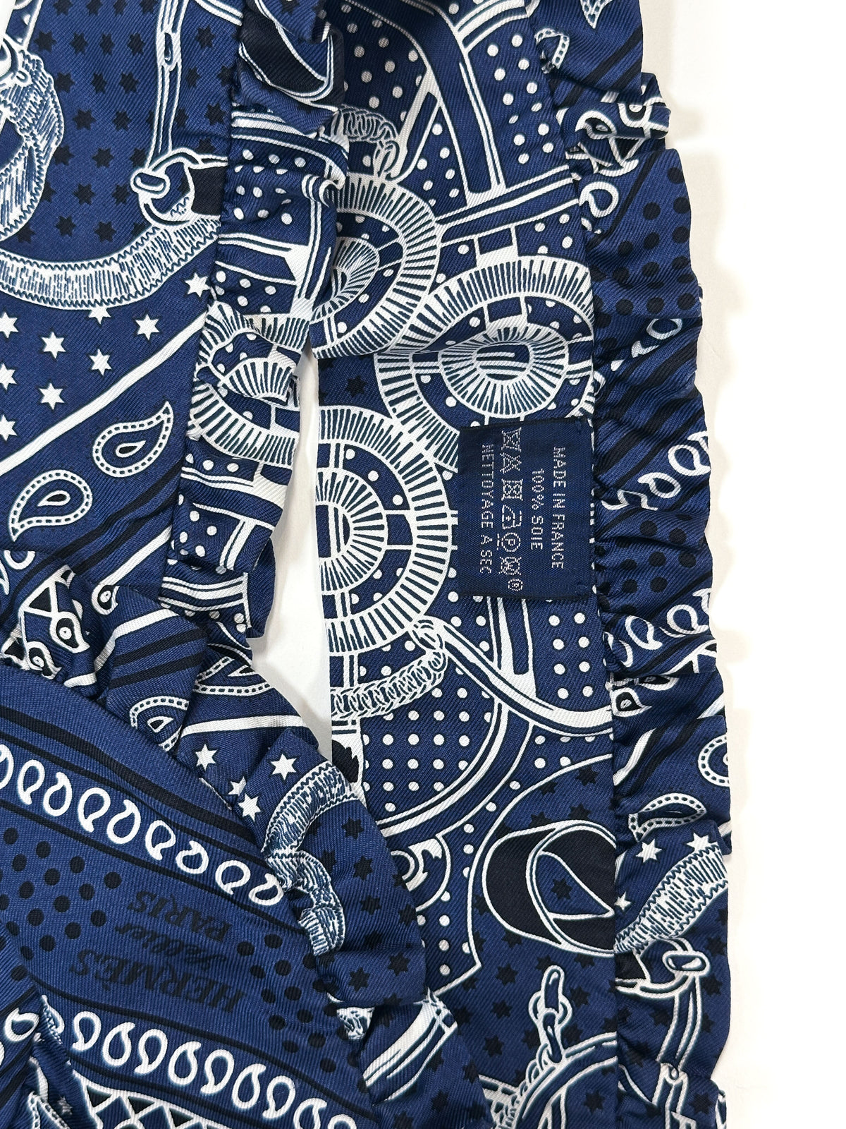 Hermès Eperon D'Or Bandana Twilly Volant