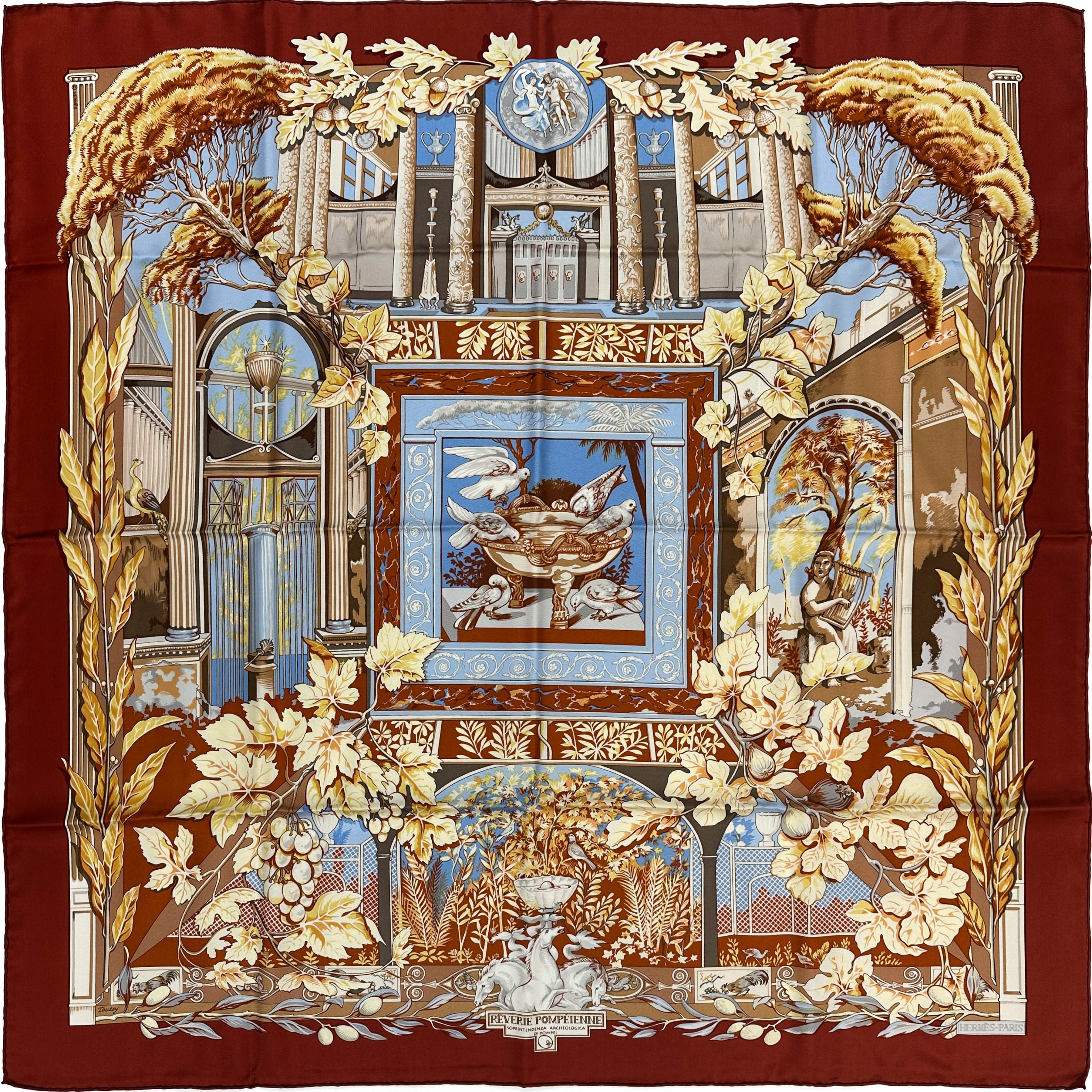 Hermès Rêverie Pompéienne 90
