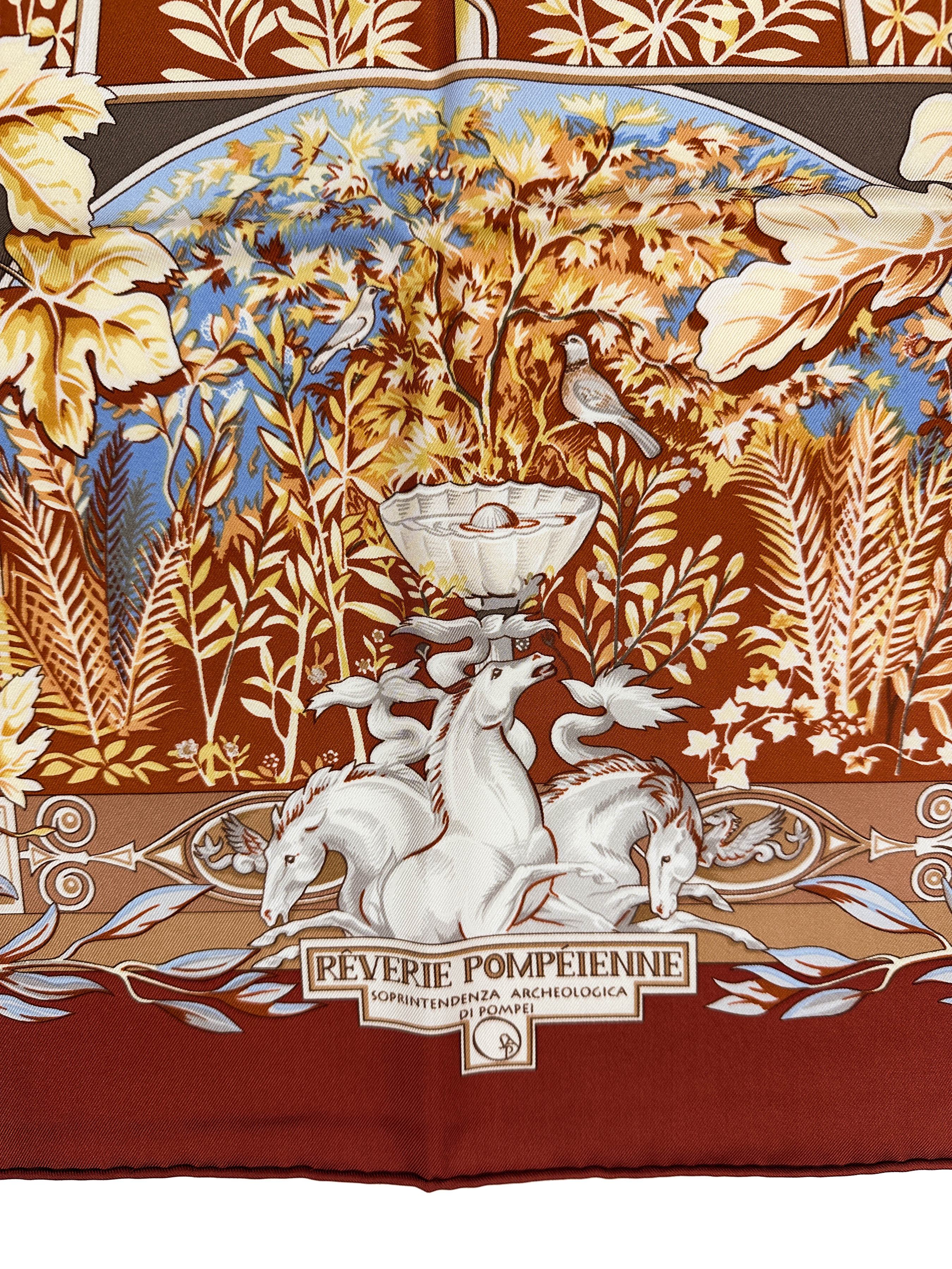 Hermès Rêverie Pompéienne 90
